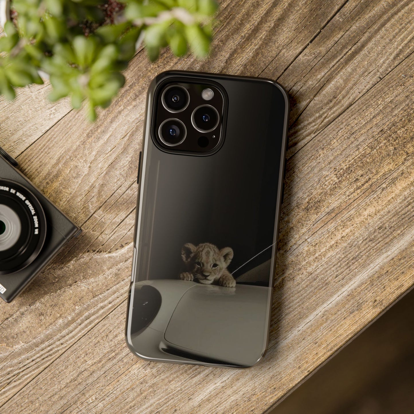 Lion Cub Phone Case — Tough Protective iPhone Cover