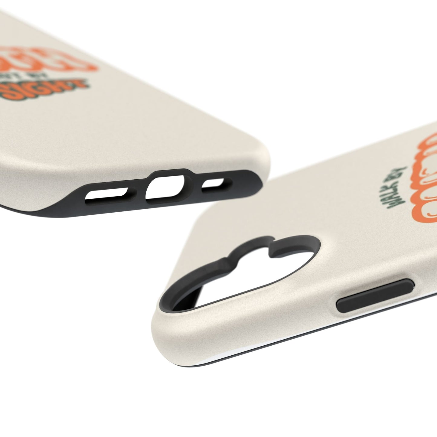 Magnetic Impact-Resistant Case — "Walk by Faith Not by Sight" Inspirational Phone Cover