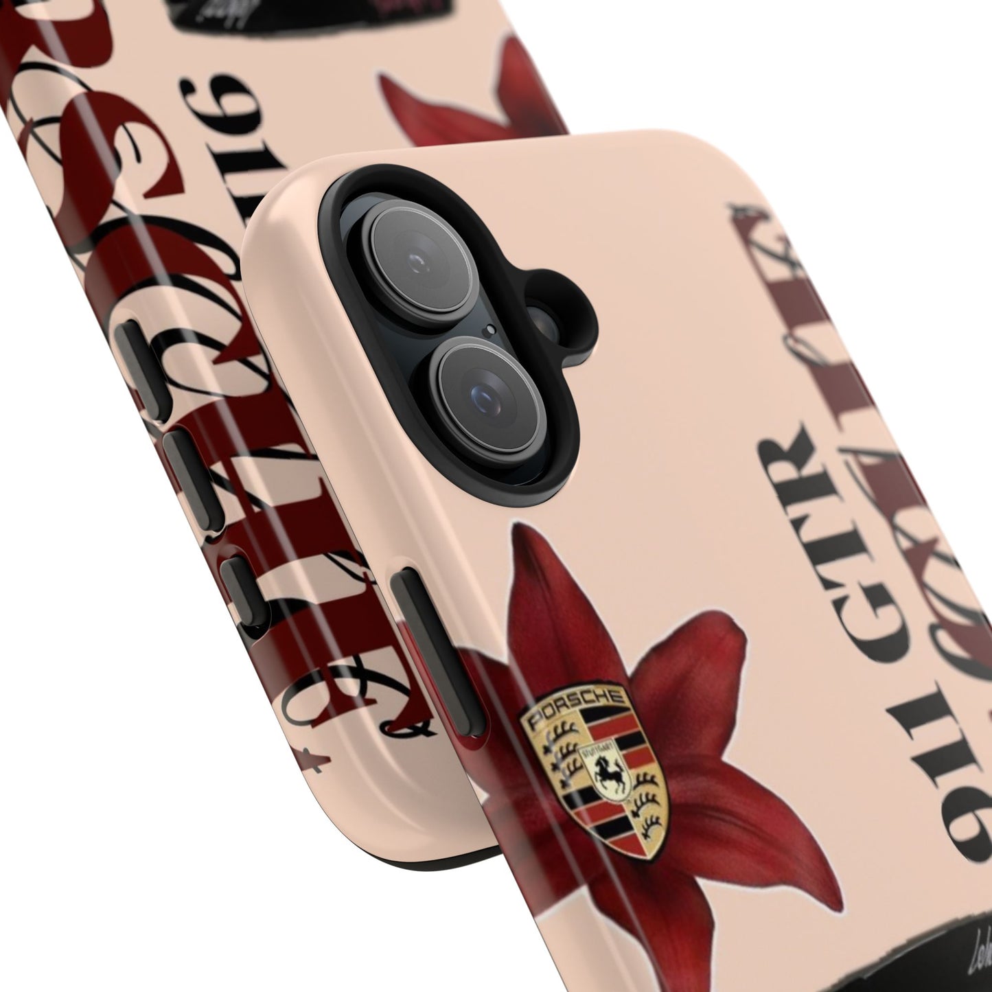 Porsche 911 GT-R Red Orchid Tough Phone Case — Sports Car Protective Cover