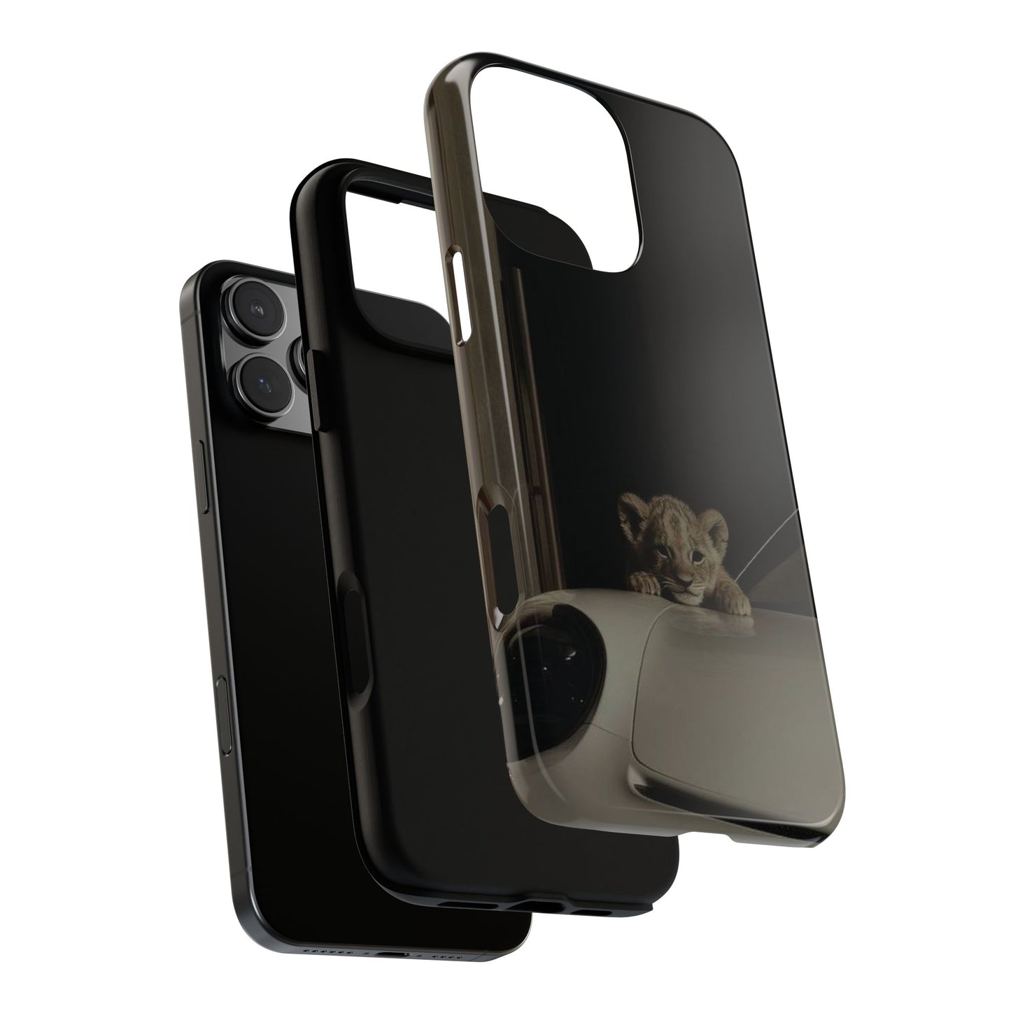 Lion Cub Phone Case — Tough Protective iPhone Cover