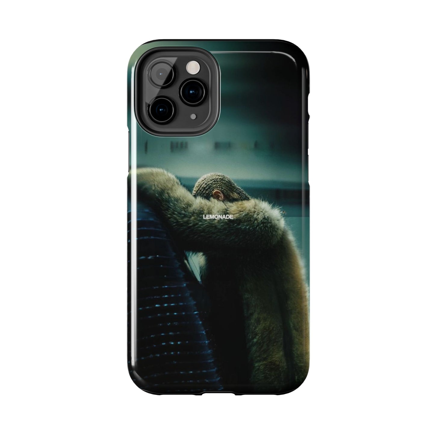 Tough Phone Case — Moody Urban Monkey Photo, 'LEMONADE' Matte Protective Cover