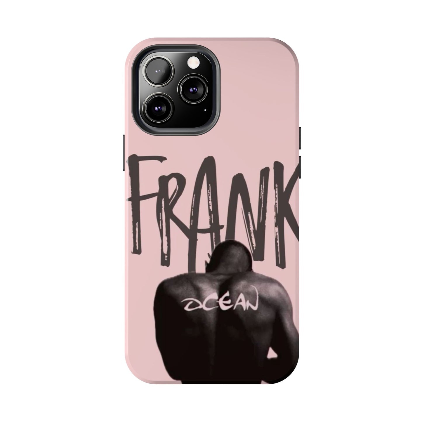 Frank Ocean Tough Phone Case — Pink Back Silhouette Design
