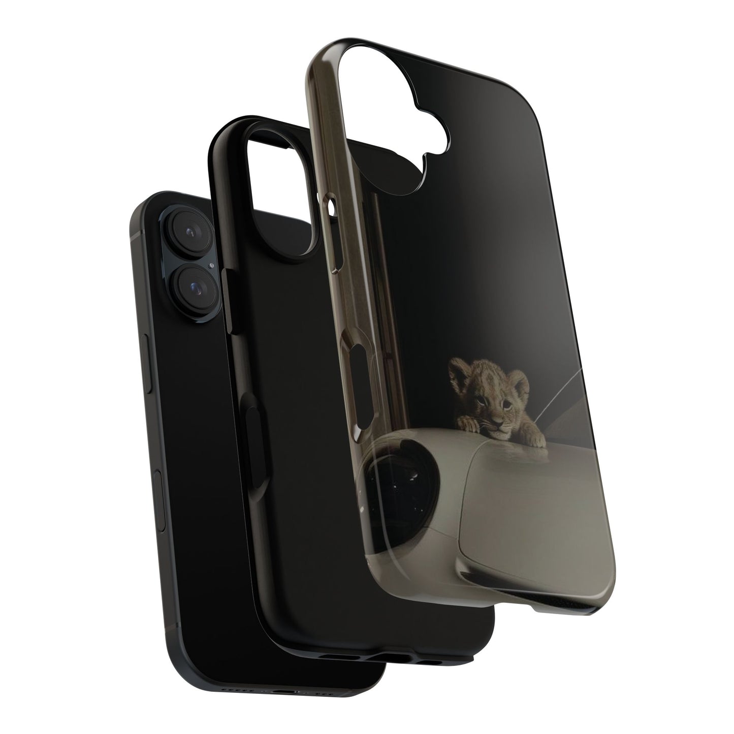Lion Cub Phone Case — Tough Protective iPhone Cover