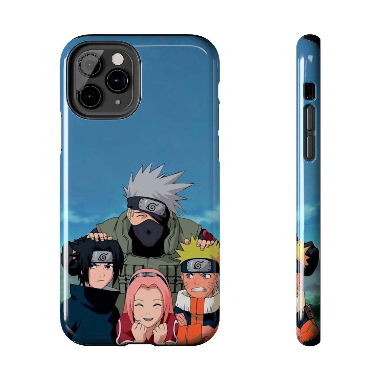 Anime Team Portrait Tough Phone Case — Cute Group Shield Design