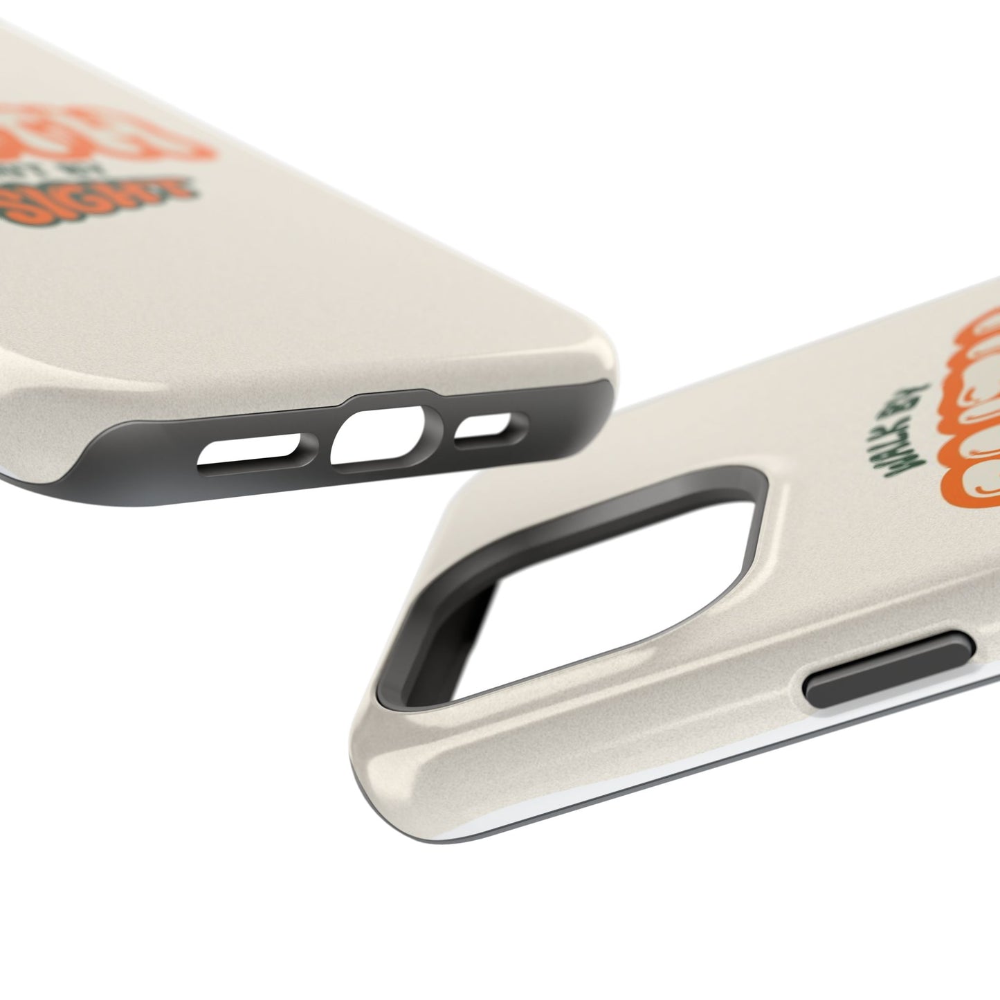 Magnetic Impact-Resistant Case — "Walk by Faith Not by Sight" Inspirational Phone Cover
