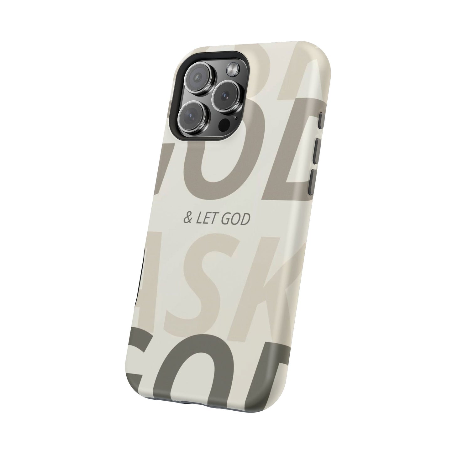 Protective iPhone Case — "Fold & Let God" Magnetic Impact-Resistant Phone Cover