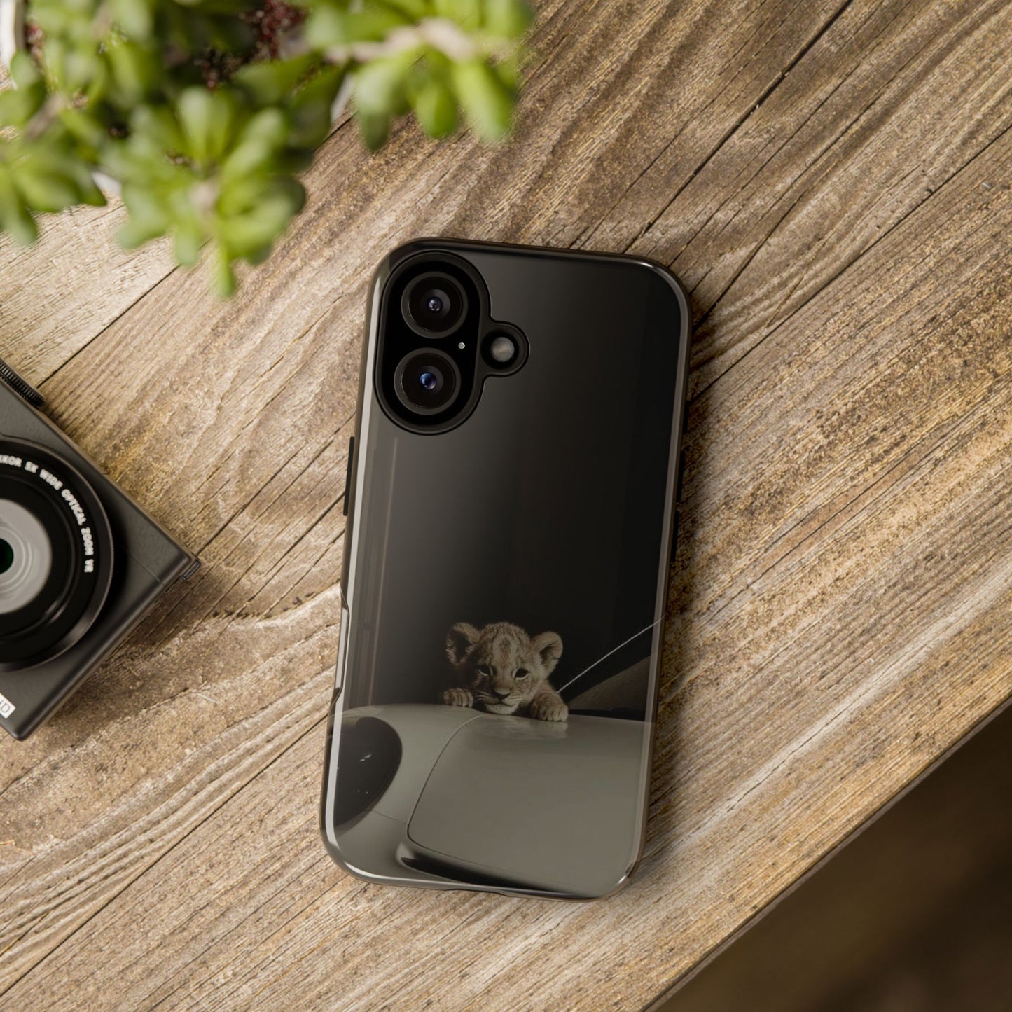Lion Cub Phone Case — Tough Protective iPhone Cover
