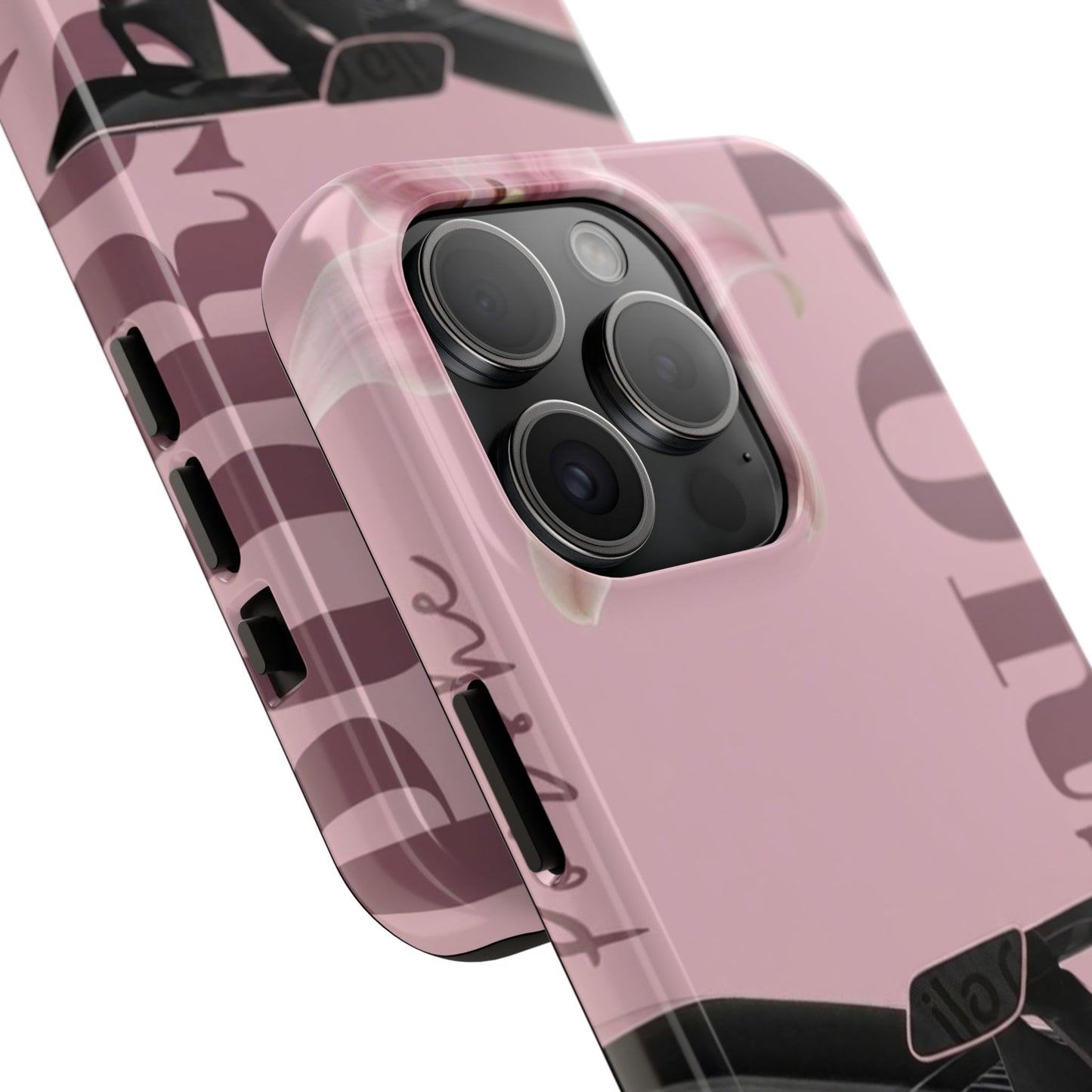 Pink Racing Car Tough Phone Case — 'Queen' Sportback Design