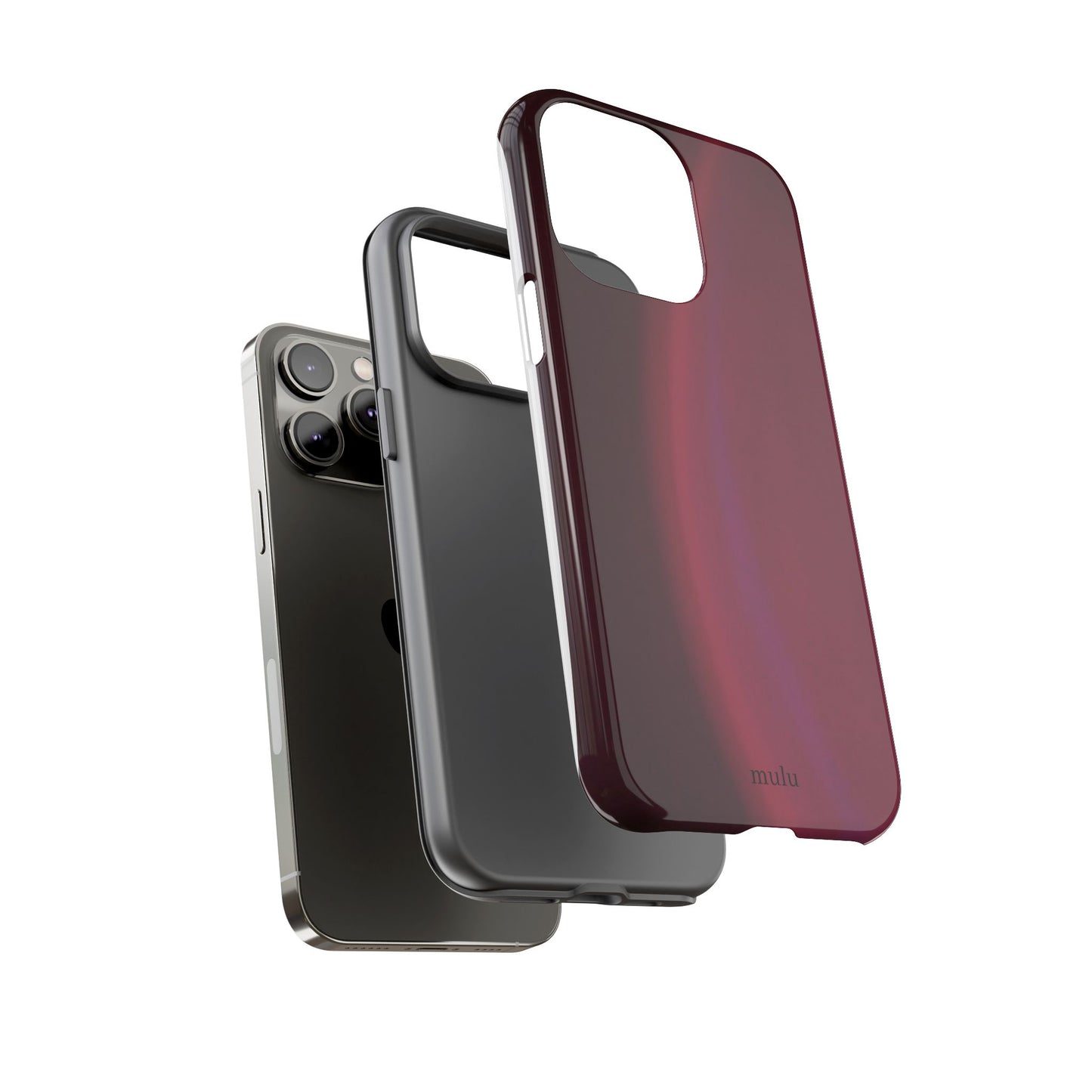 Maroon Gradient Phone Case - Tough Protective iPhone Cover