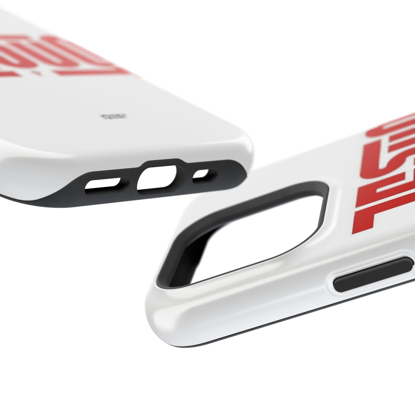Jesus Magnetic Impact‑Resistant Phone Case — Bold Red Script Christian iPhone Cover