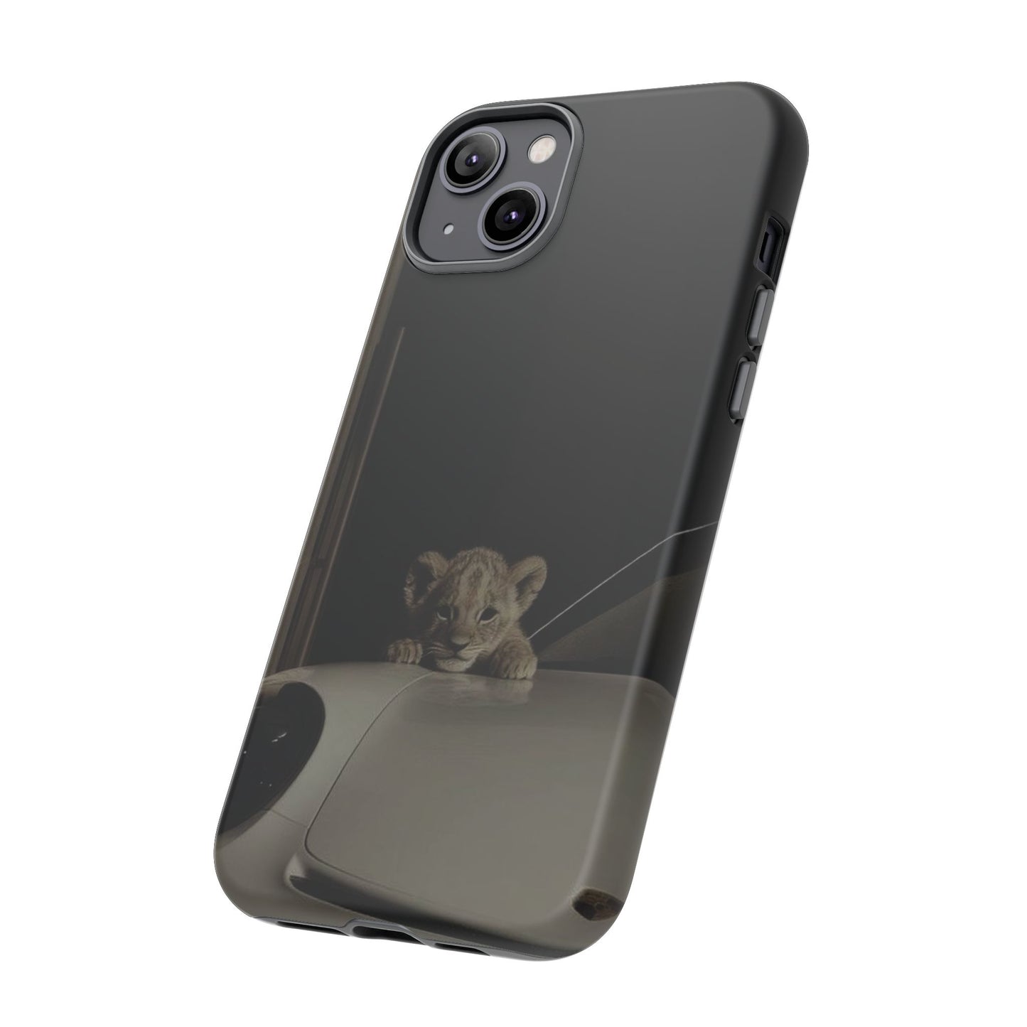 Lion Cub Phone Case — Tough Protective iPhone Cover