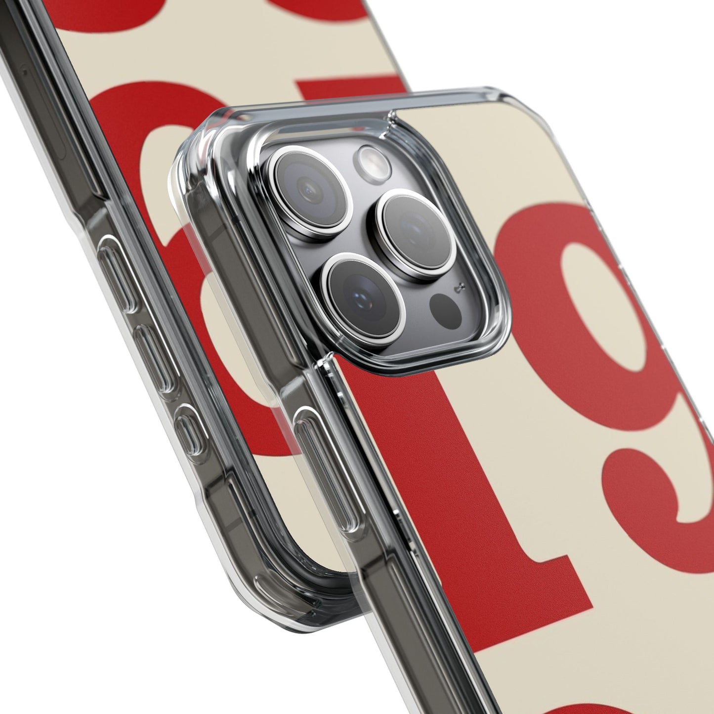 1999 Retro Number Clear Magnetic Phone Case