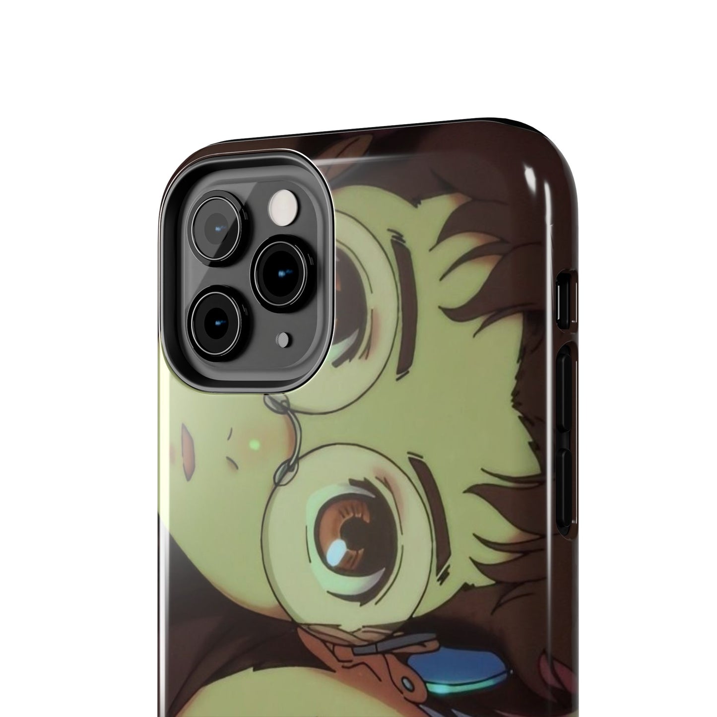 Anime Duo Tough Phone Case — Cute Chibi Sisters Protective Cover