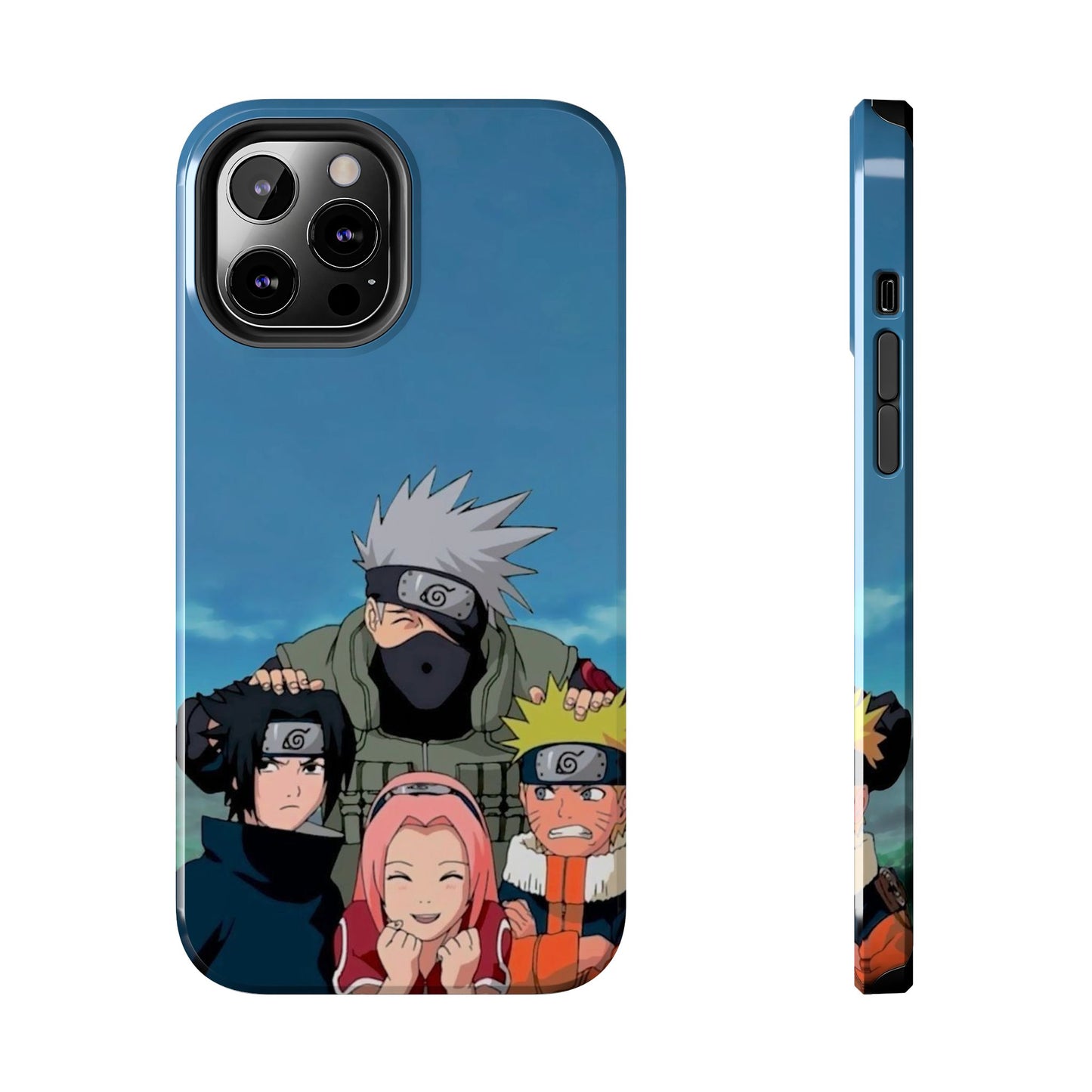 Anime Team Portrait Tough Phone Case — Cute Group Shield Design