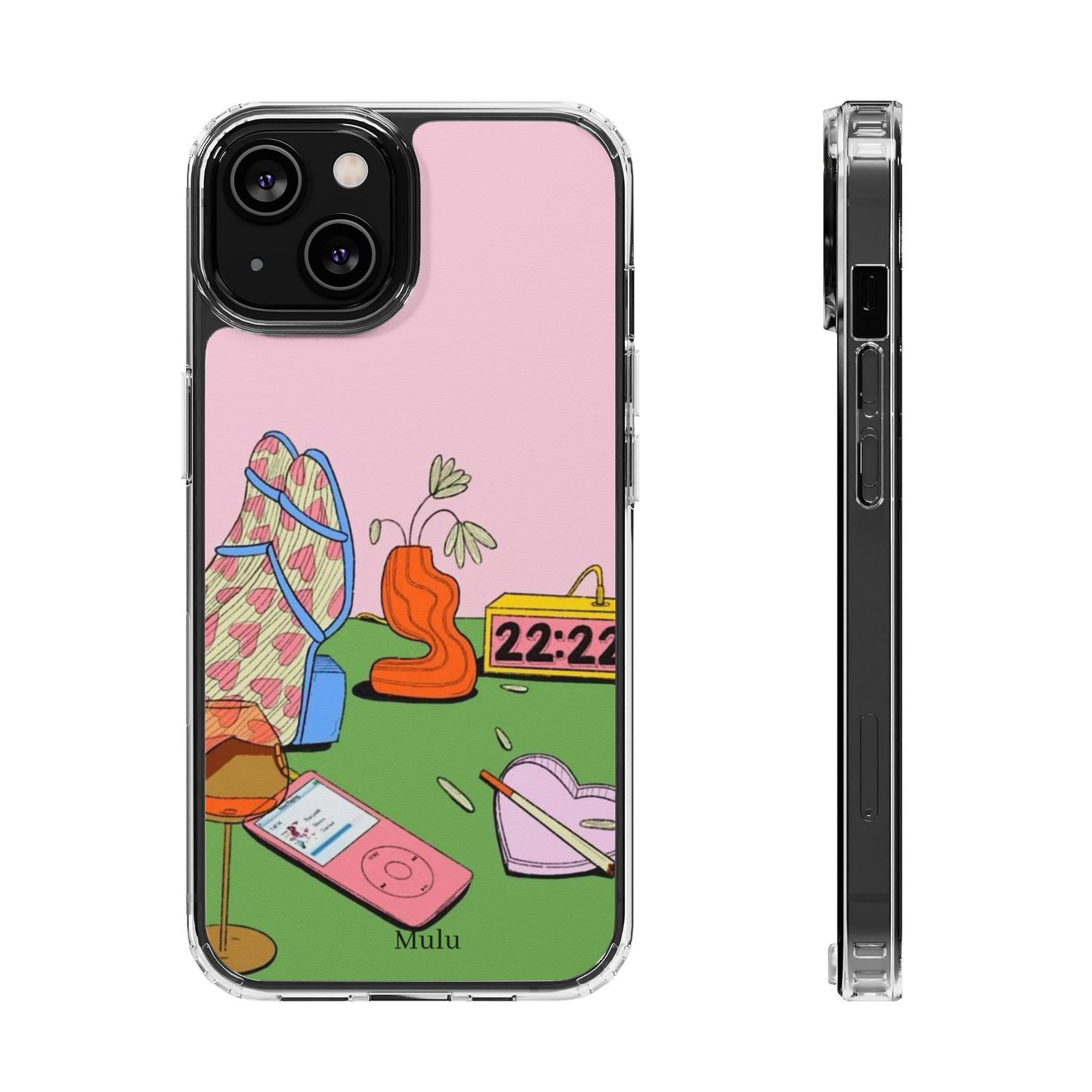 Clear Impact-Resistant Cases