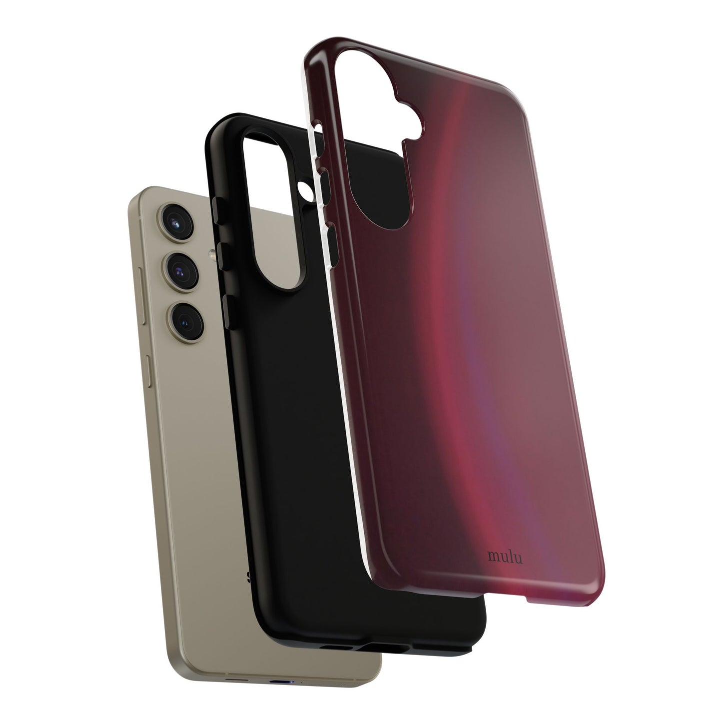 Maroon Gradient Phone Case - Tough Protective iPhone Cover