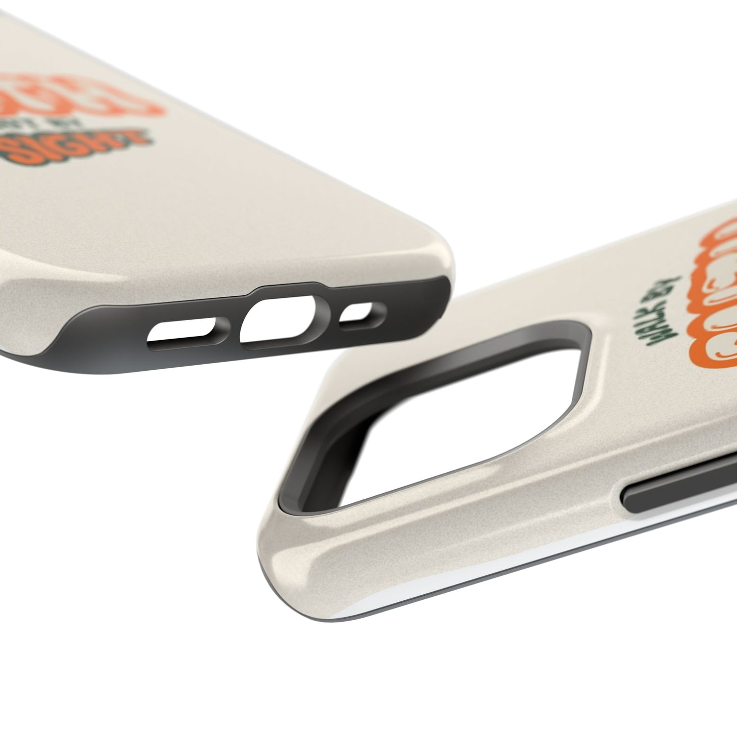 Magnetic Impact-Resistant Case — "Walk by Faith Not by Sight" Inspirational Phone Cover