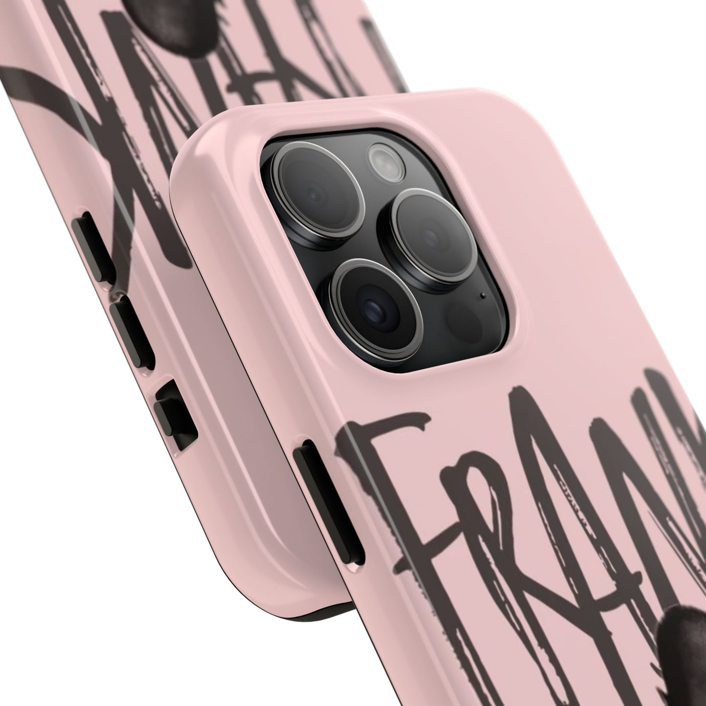 Frank Ocean Tough Phone Case — Pink Back Silhouette Design