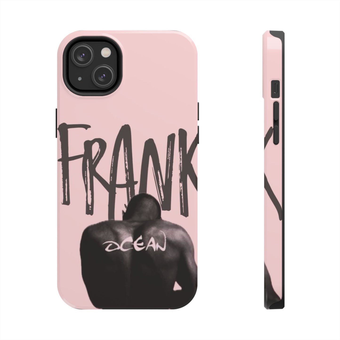 Frank Ocean Tough Phone Case — Pink Back Silhouette Design