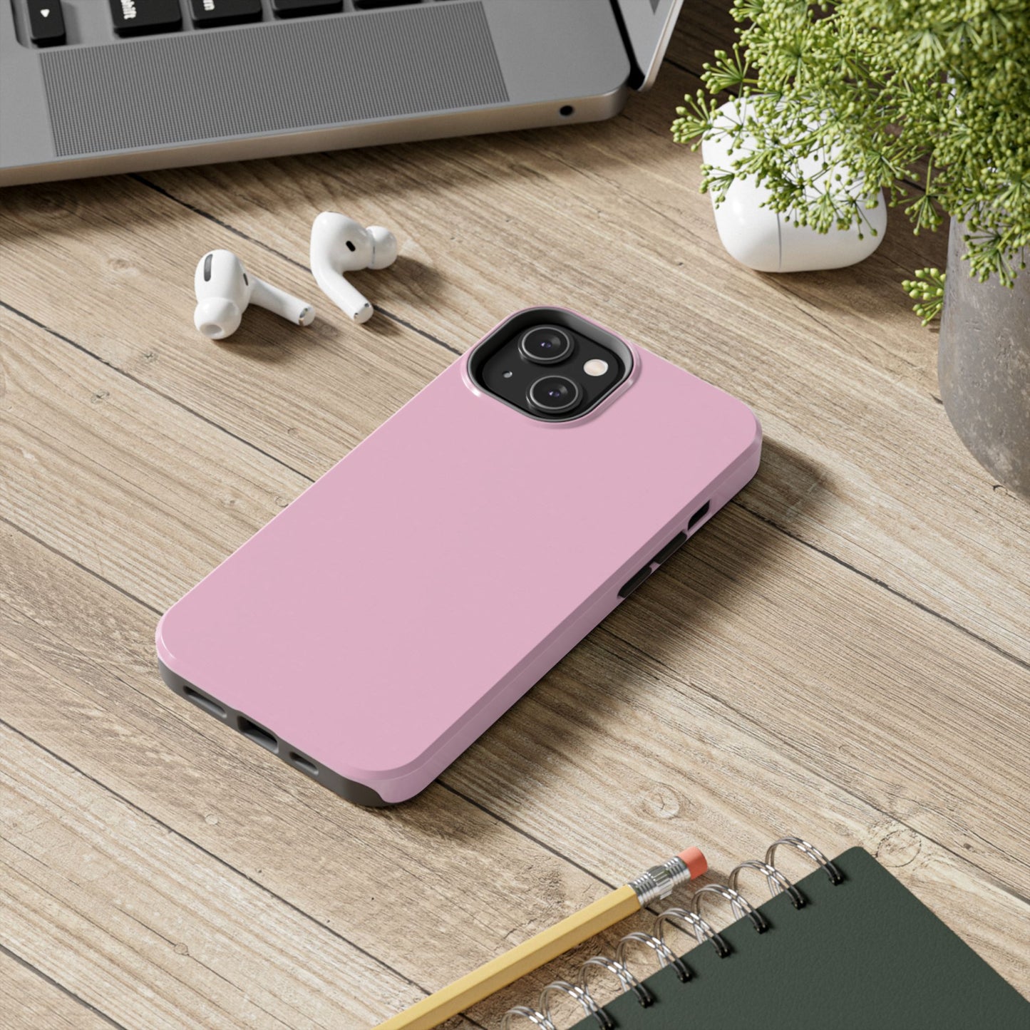 Tough Phone Case — Protective Pink Shockproof Armor for iPhone