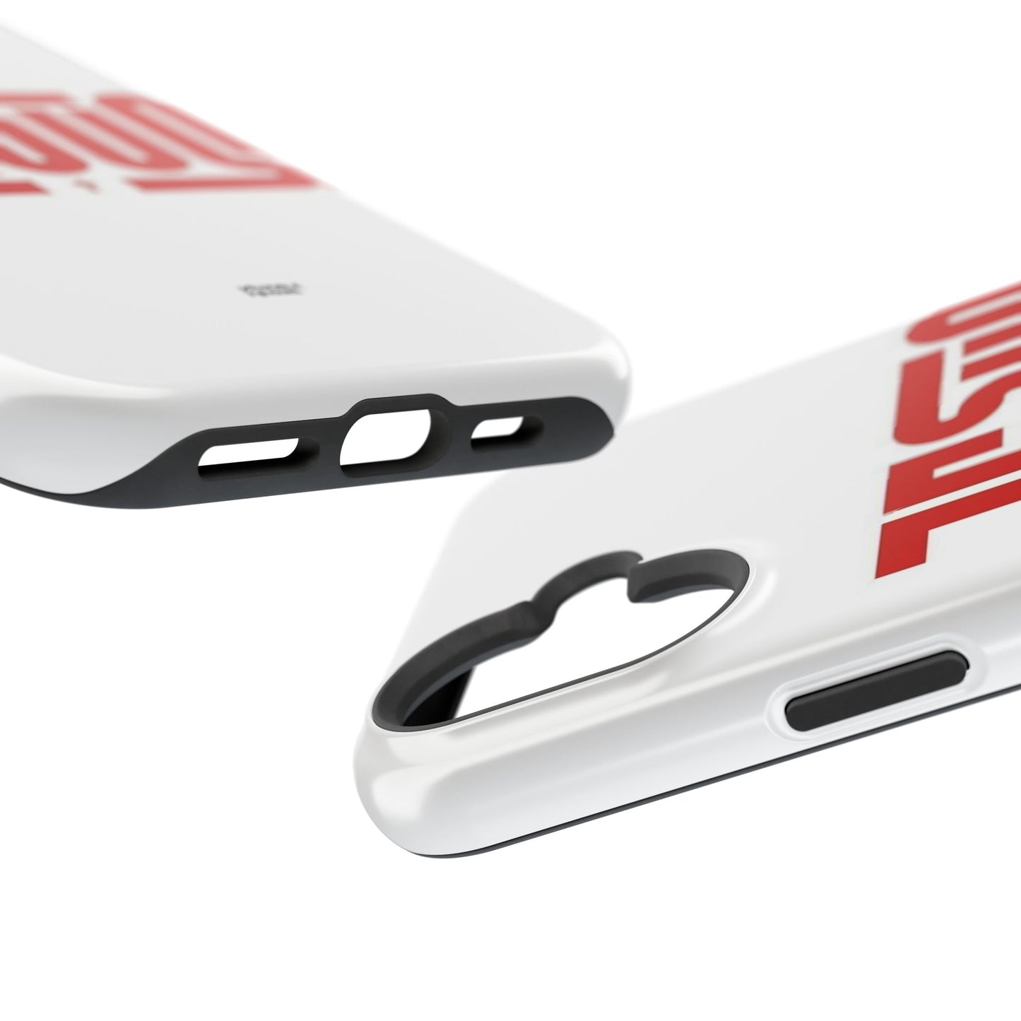 Jesus Magnetic Impact‑Resistant Phone Case — Bold Red Script Christian iPhone Cover