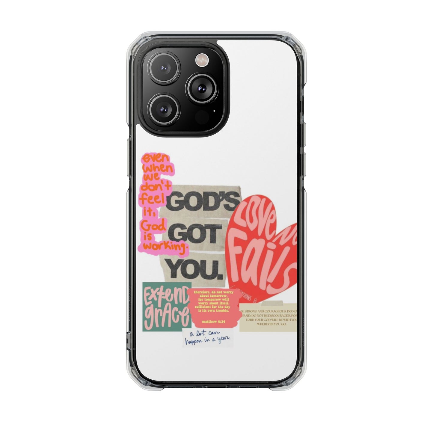 Magnetic Clear Impact Cases