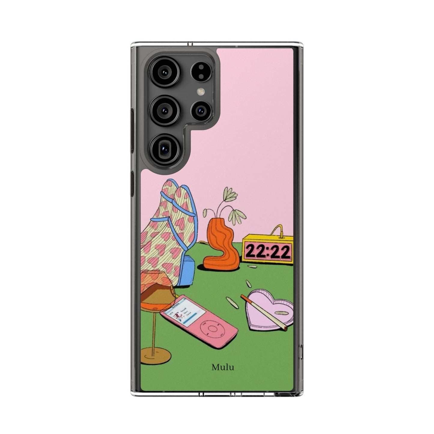 Clear Impact-Resistant Cases