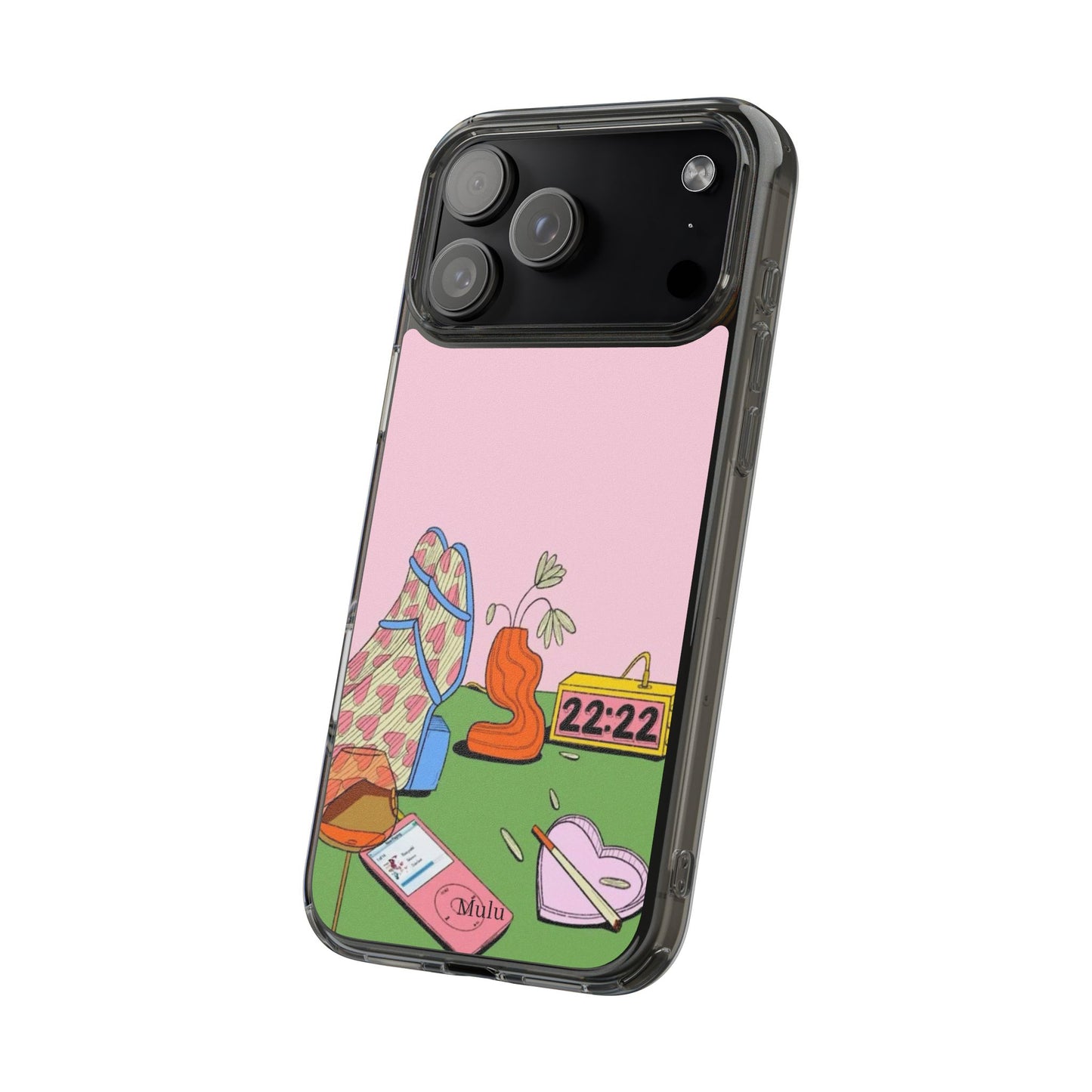 Clear Impact-Resistant Cases