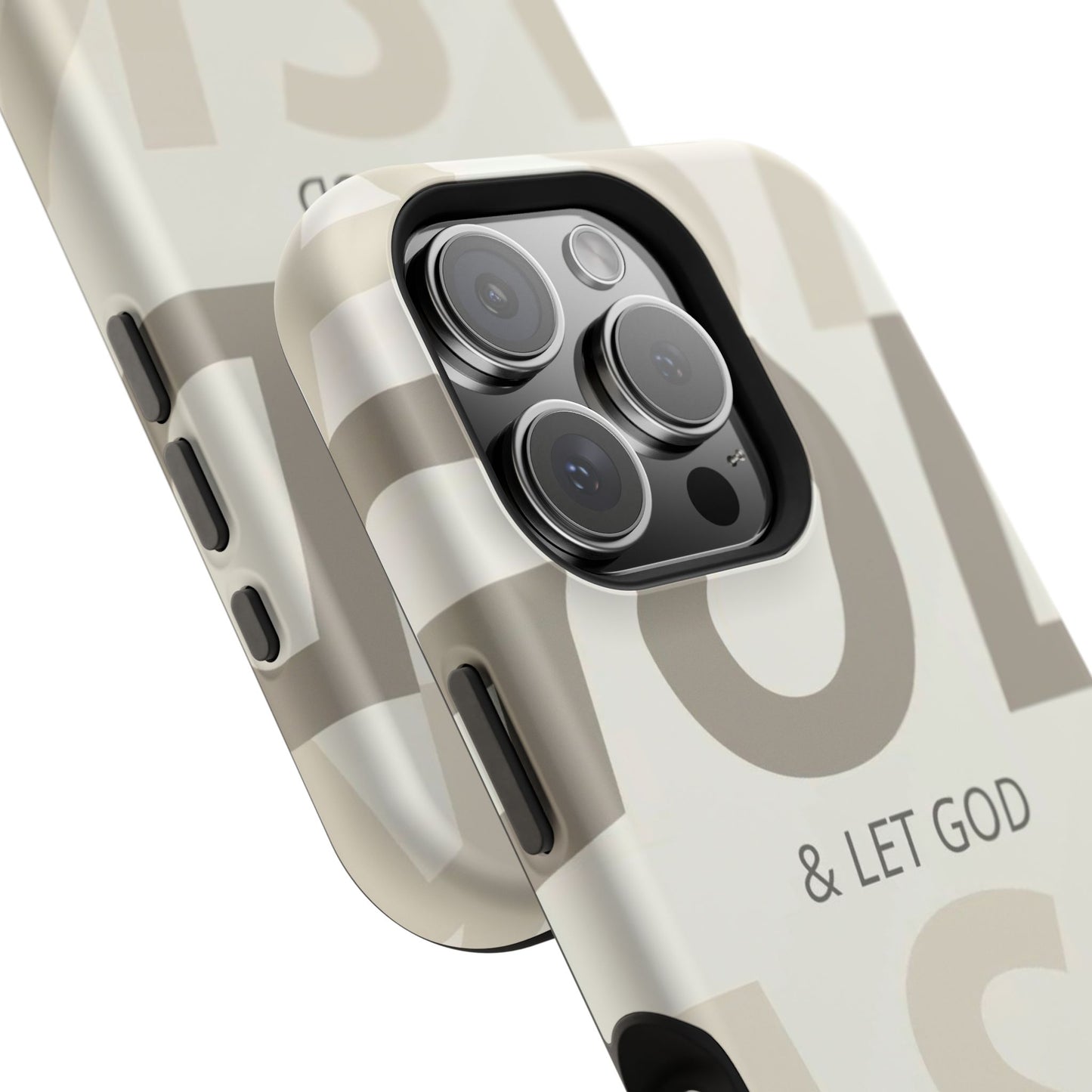 Protective iPhone Case — "Fold & Let God" Magnetic Impact-Resistant Phone Cover