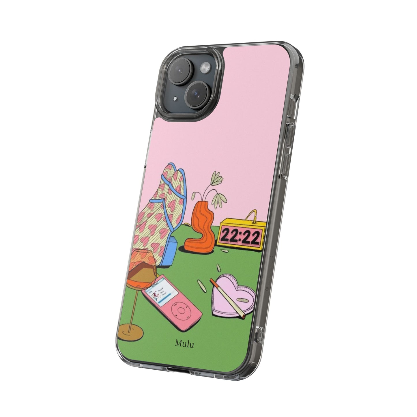 Clear Impact-Resistant Cases