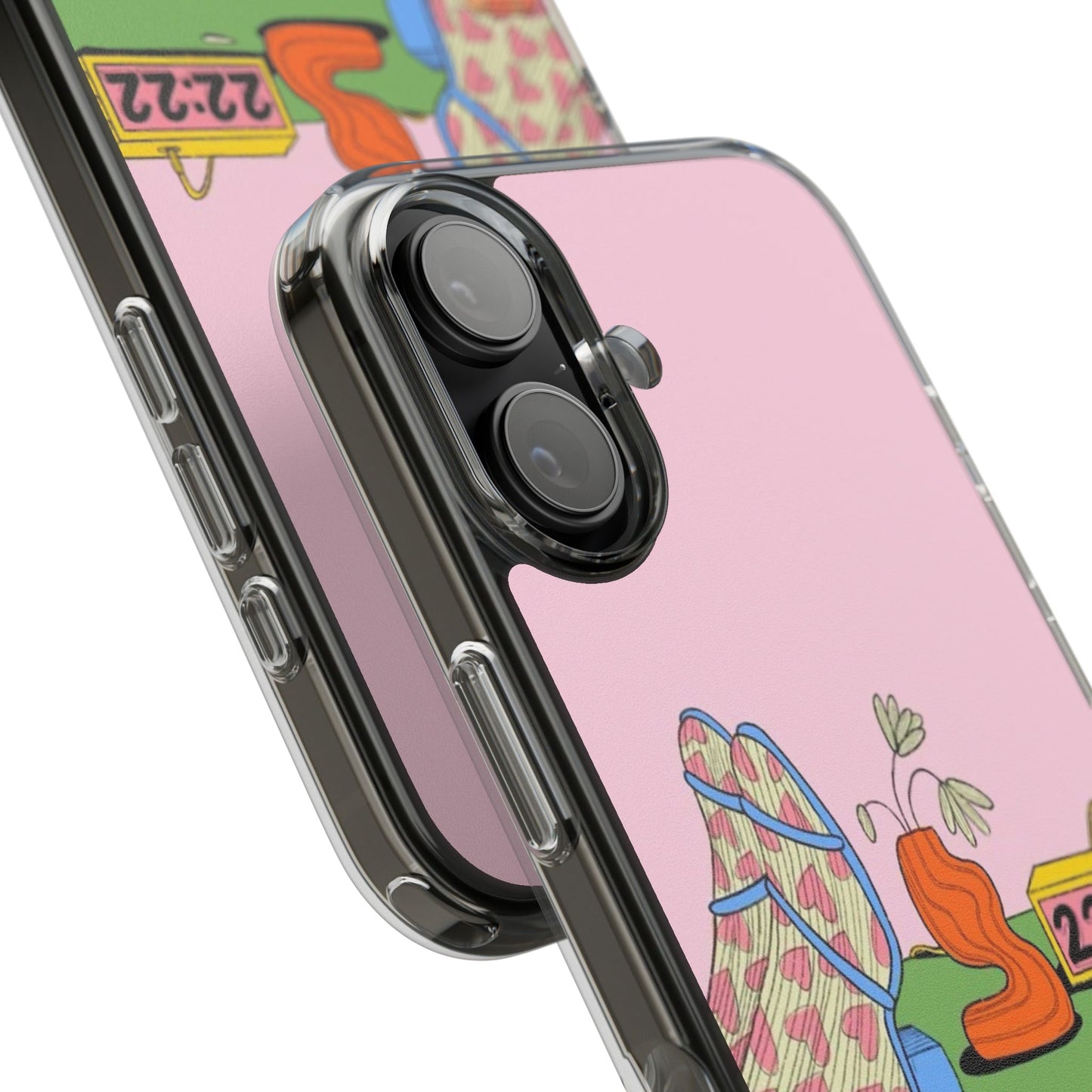 Clear Impact-Resistant Cases