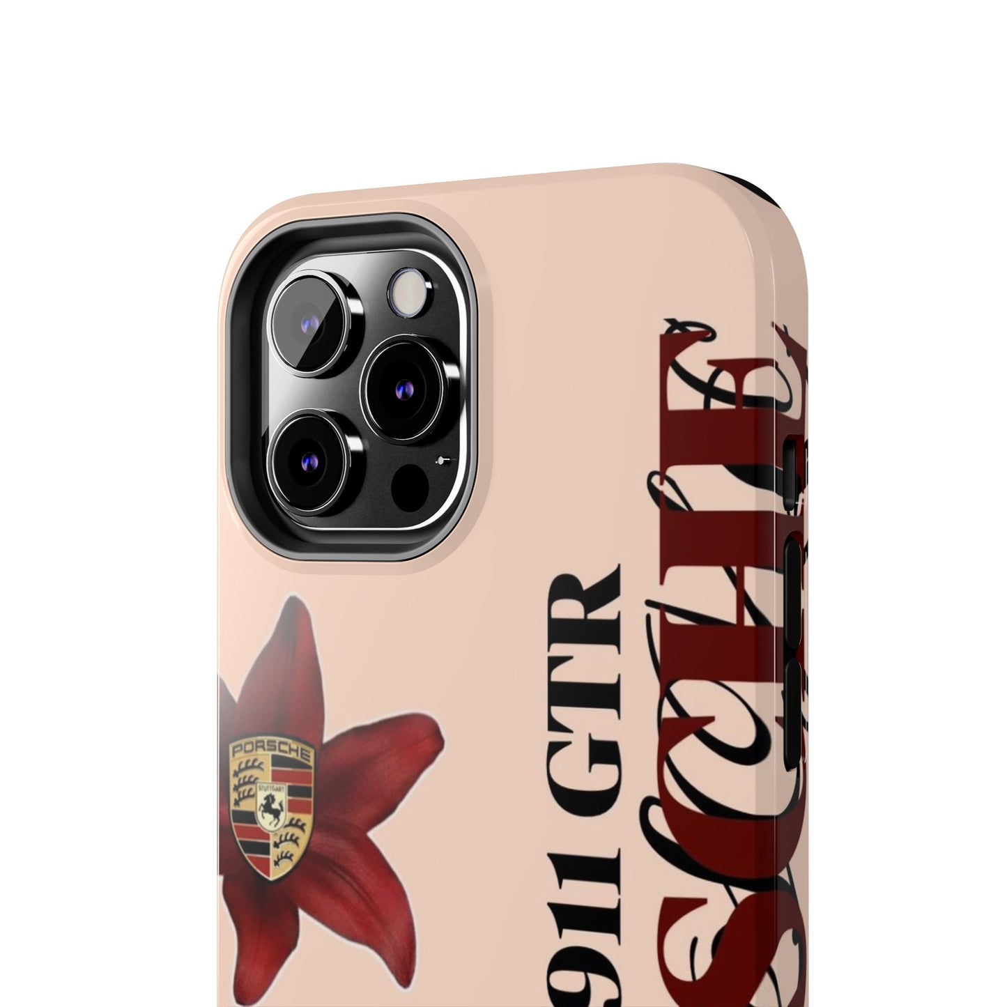 Porsche 911 GT-R Red Orchid Tough Phone Case — Sports Car Protective Cover