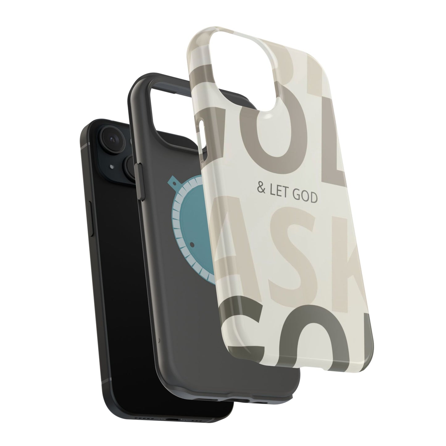 Protective iPhone Case — "Fold & Let God" Magnetic Impact-Resistant Phone Cover