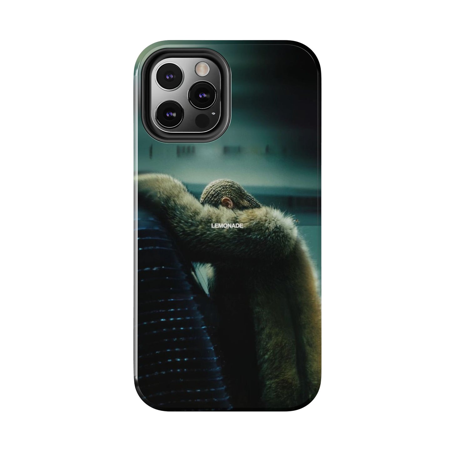 Tough Phone Case — Moody Urban Monkey Photo, 'LEMONADE' Matte Protective Cover