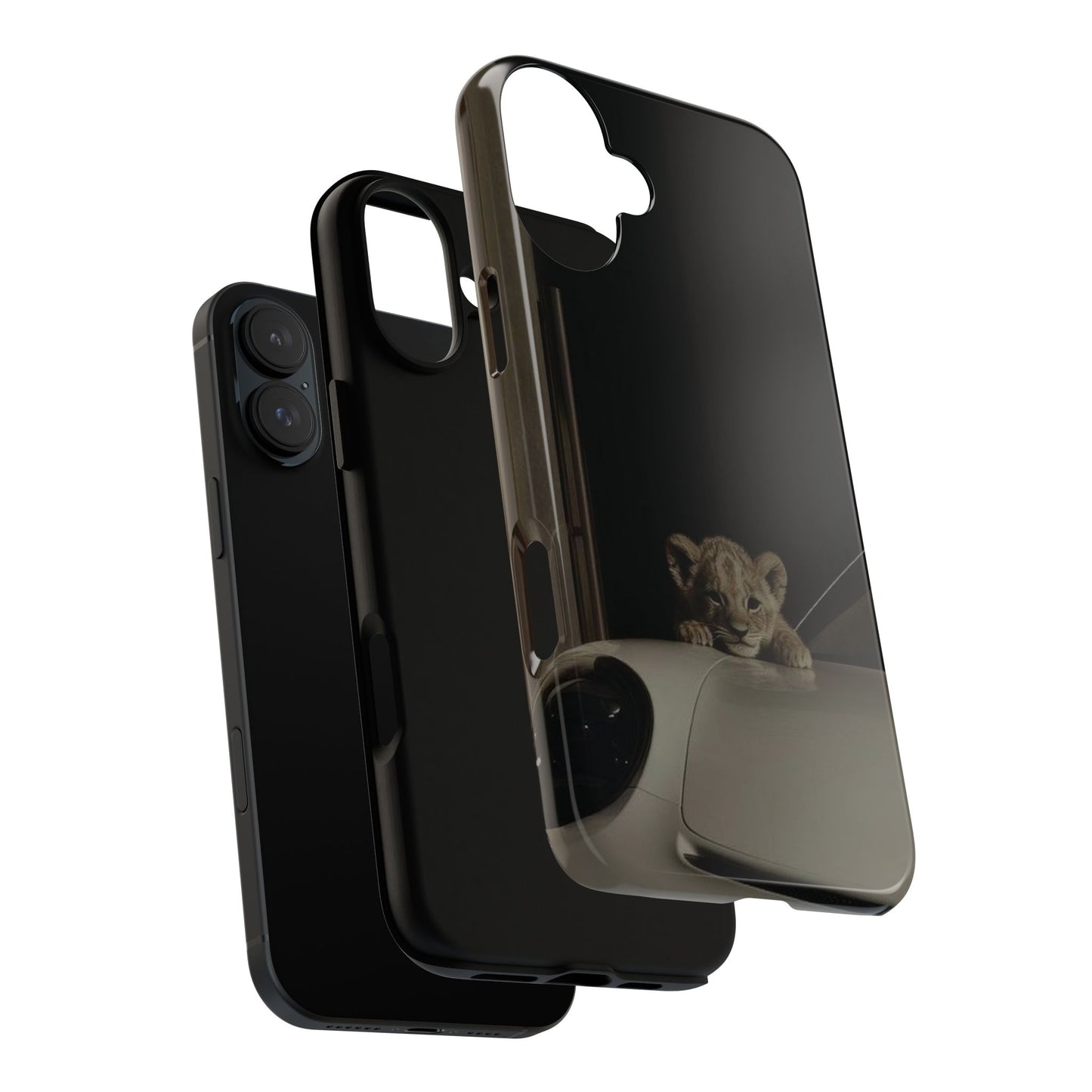 Lion Cub Phone Case — Tough Protective iPhone Cover