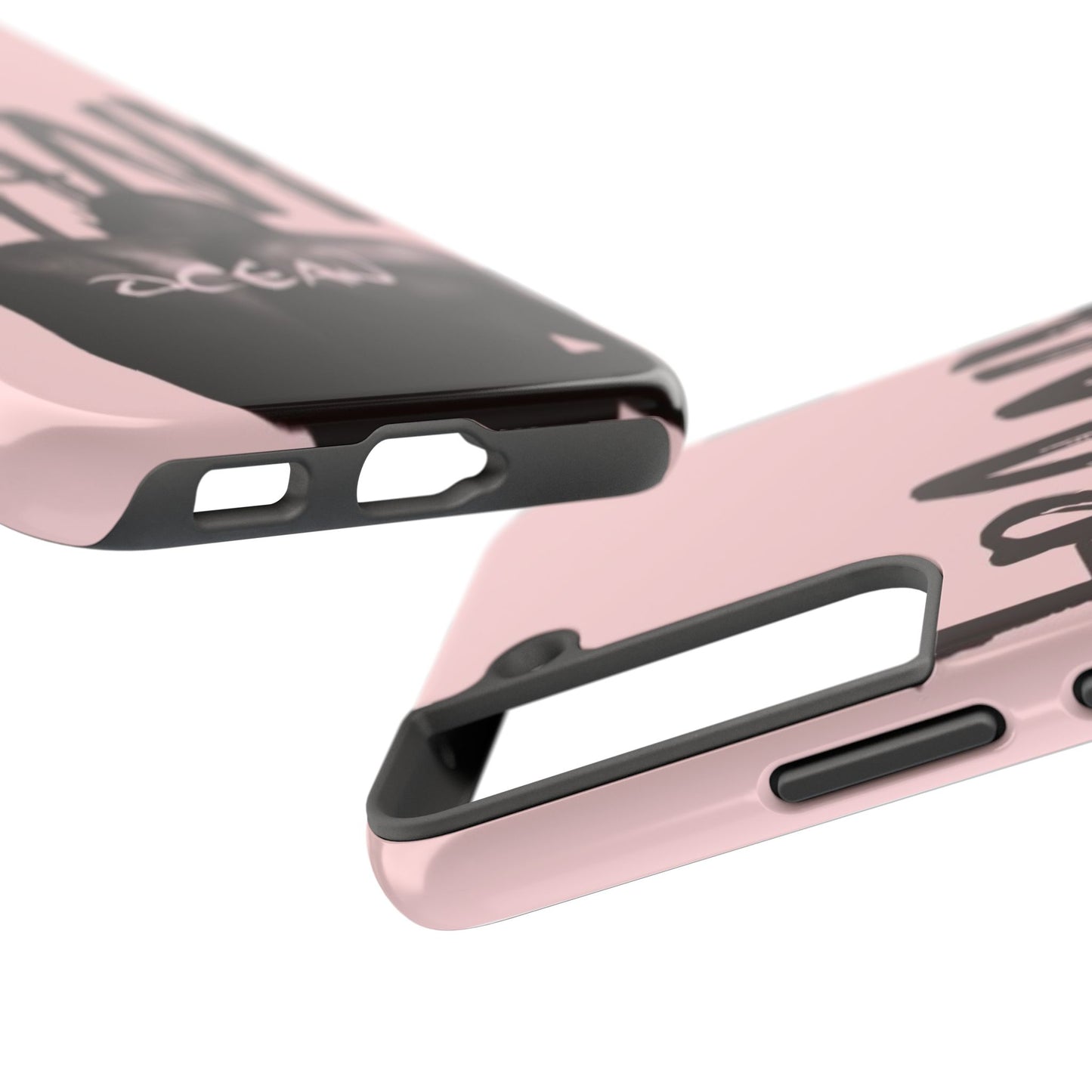 Frank Ocean Tough Phone Case — Pink Back Silhouette Design