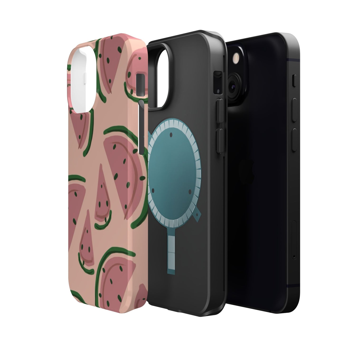 Watermelon Pattern Magnetic Impact-Resistant Phone Case