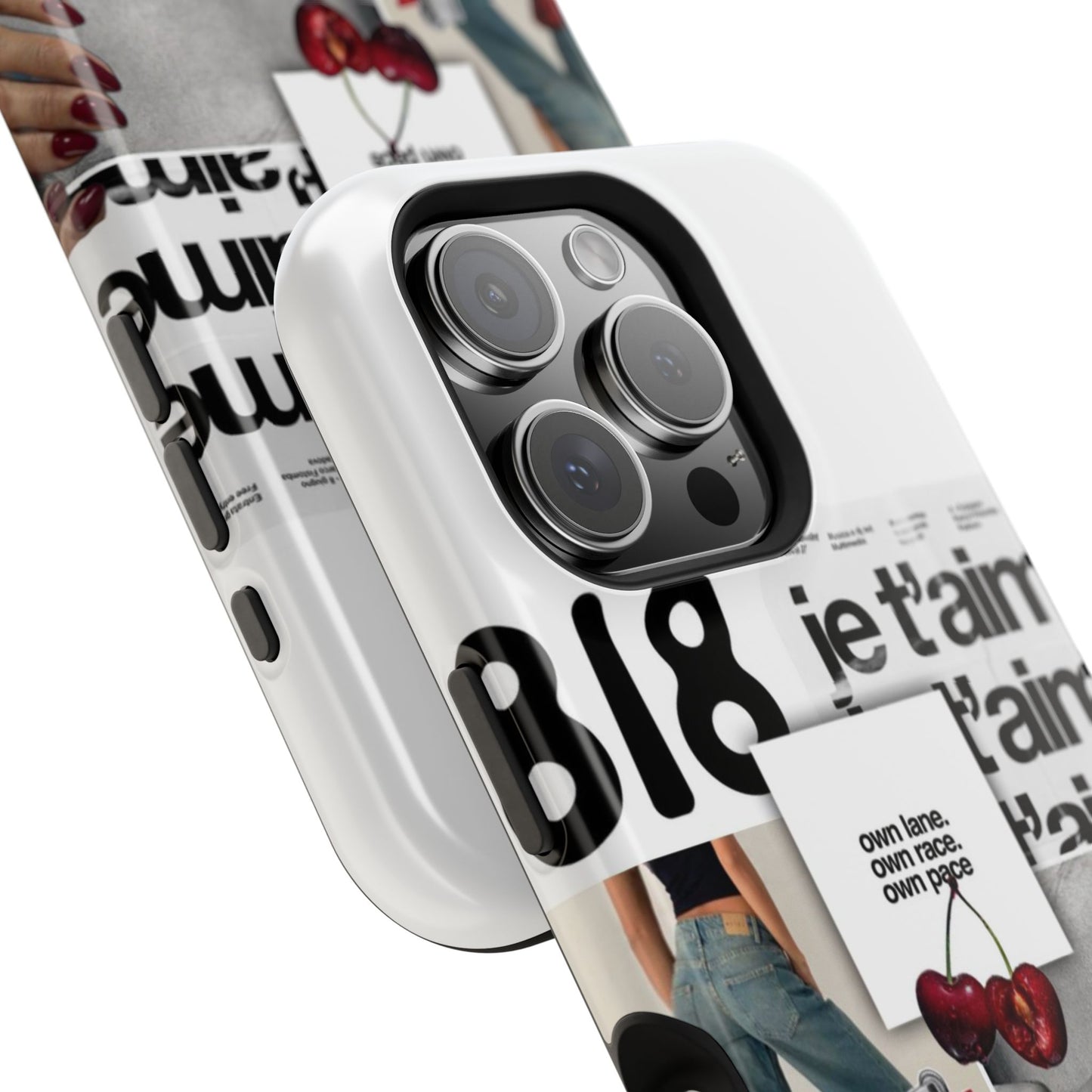 Collage 'Je t’aime' Magnetic Impact-Resistant Phone Case