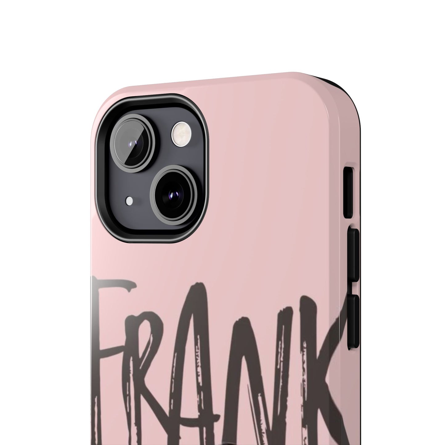 Frank Ocean Tough Phone Case — Pink Back Silhouette Design