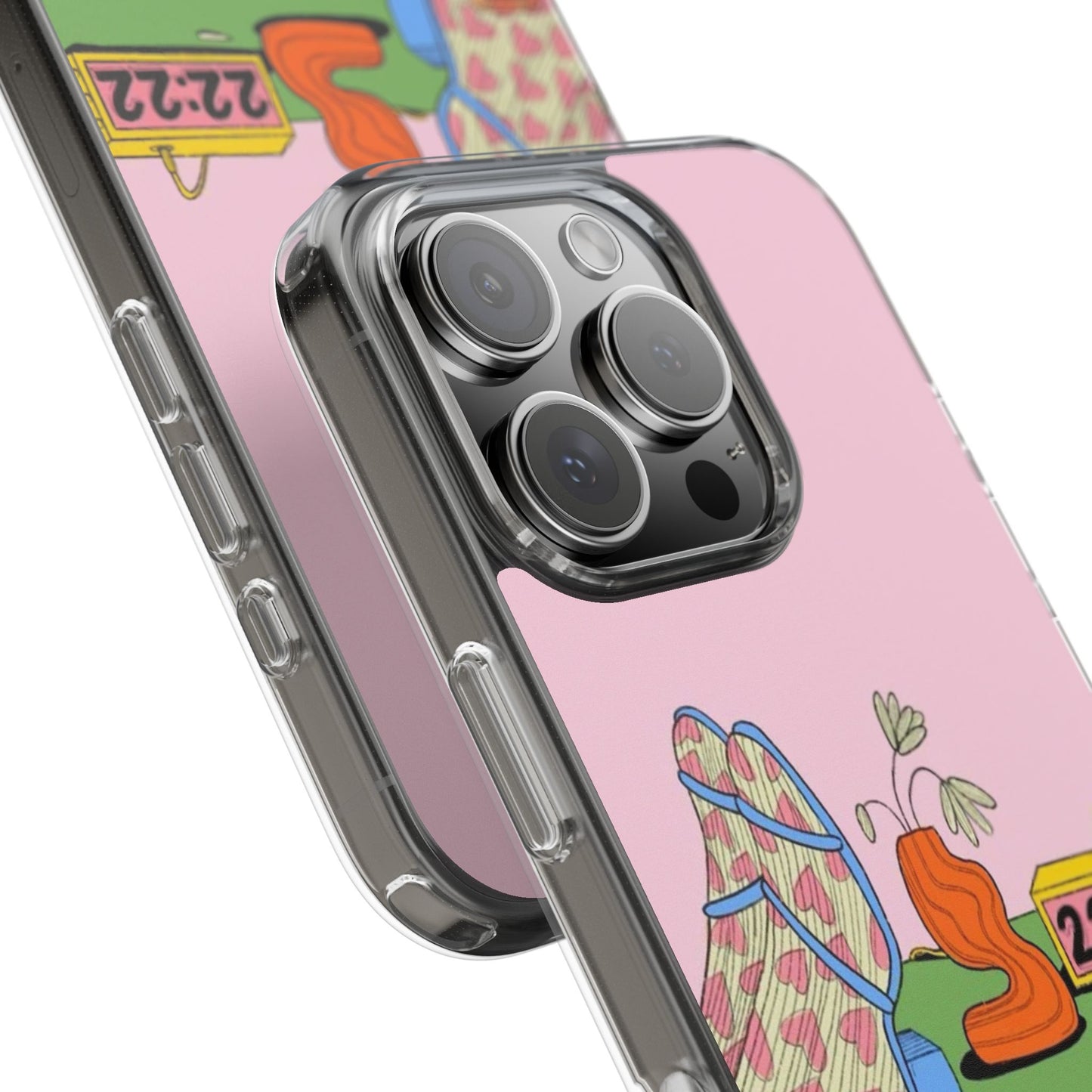 Clear Impact-Resistant Cases