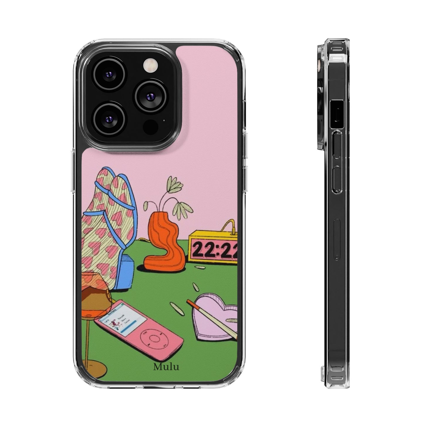 Clear Impact-Resistant Cases