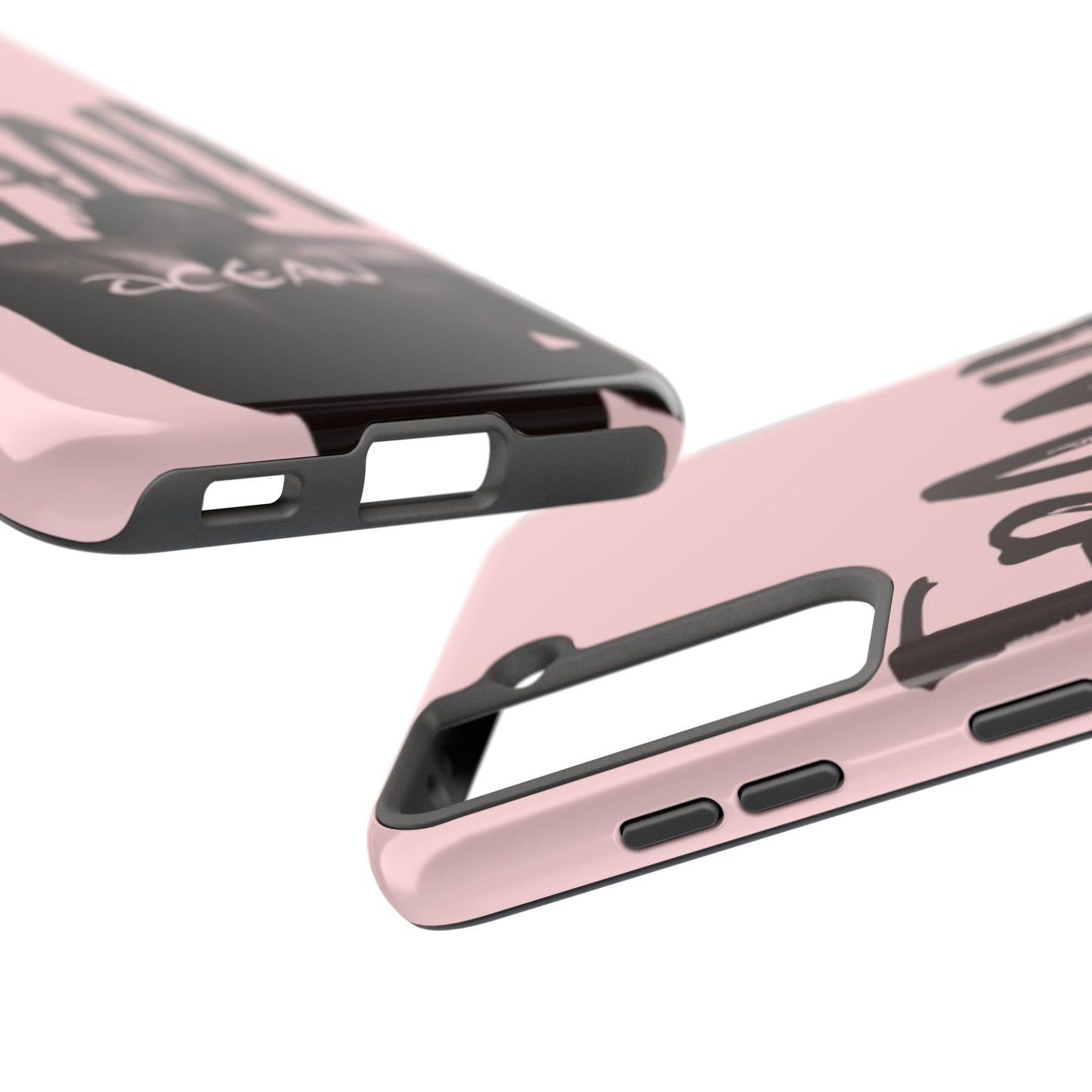 Frank Ocean Tough Phone Case — Pink Back Silhouette Design