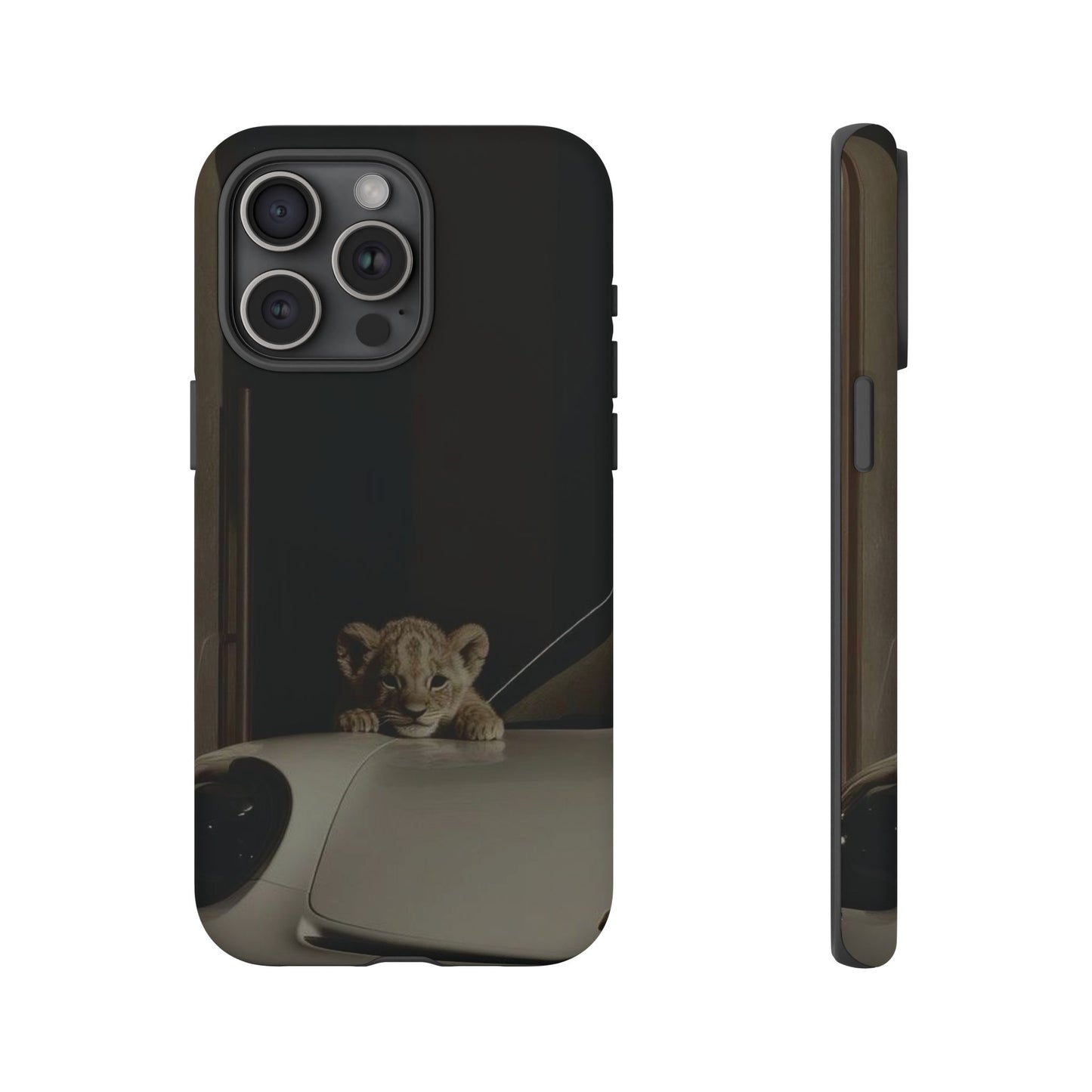 Lion Cub Phone Case — Tough Protective iPhone Cover