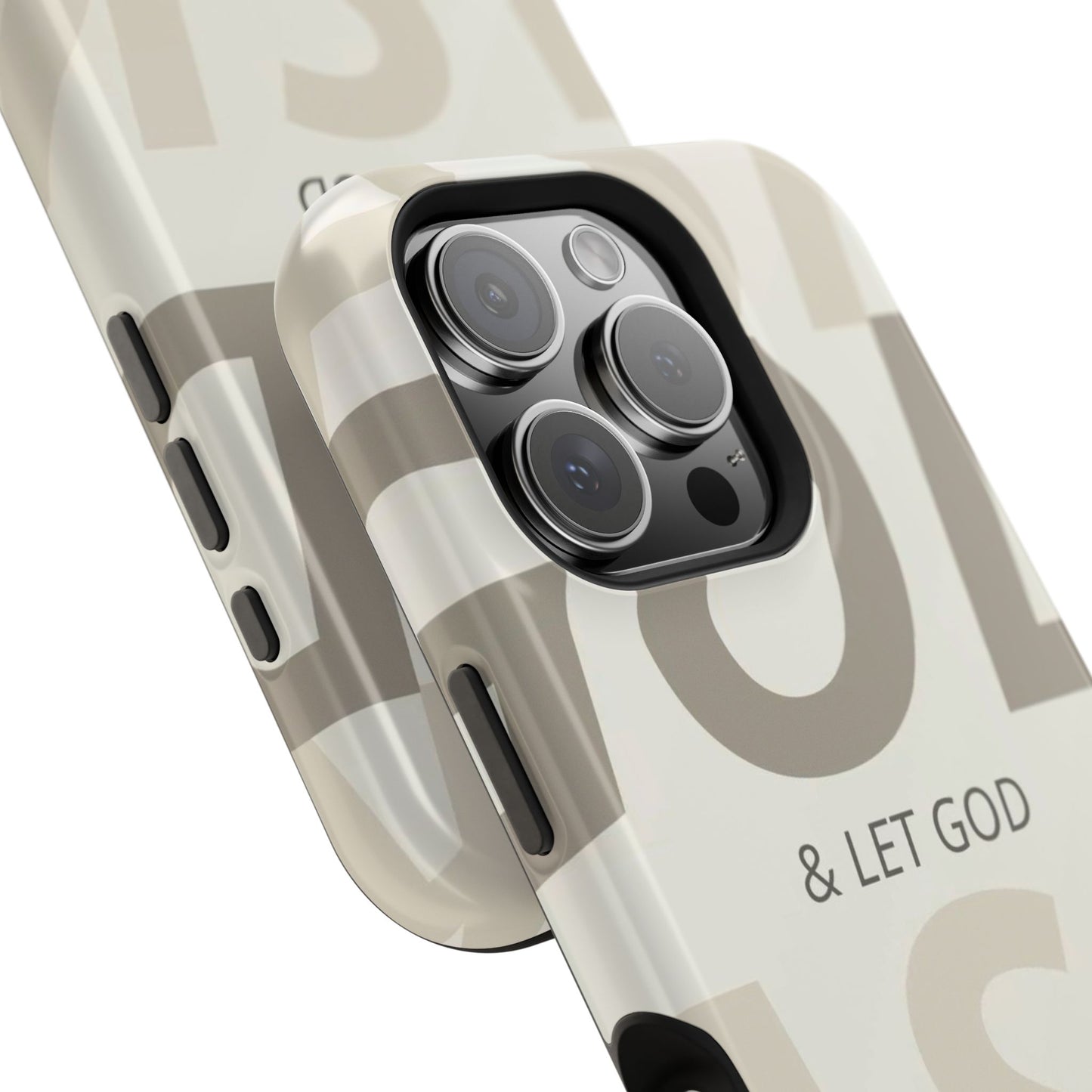 Protective iPhone Case — "Fold & Let God" Magnetic Impact-Resistant Phone Cover