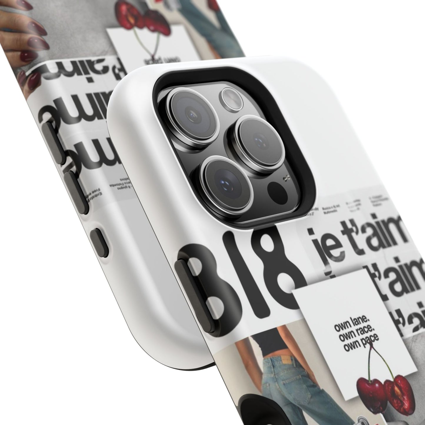 Collage 'Je t’aime' Magnetic Impact-Resistant Phone Case