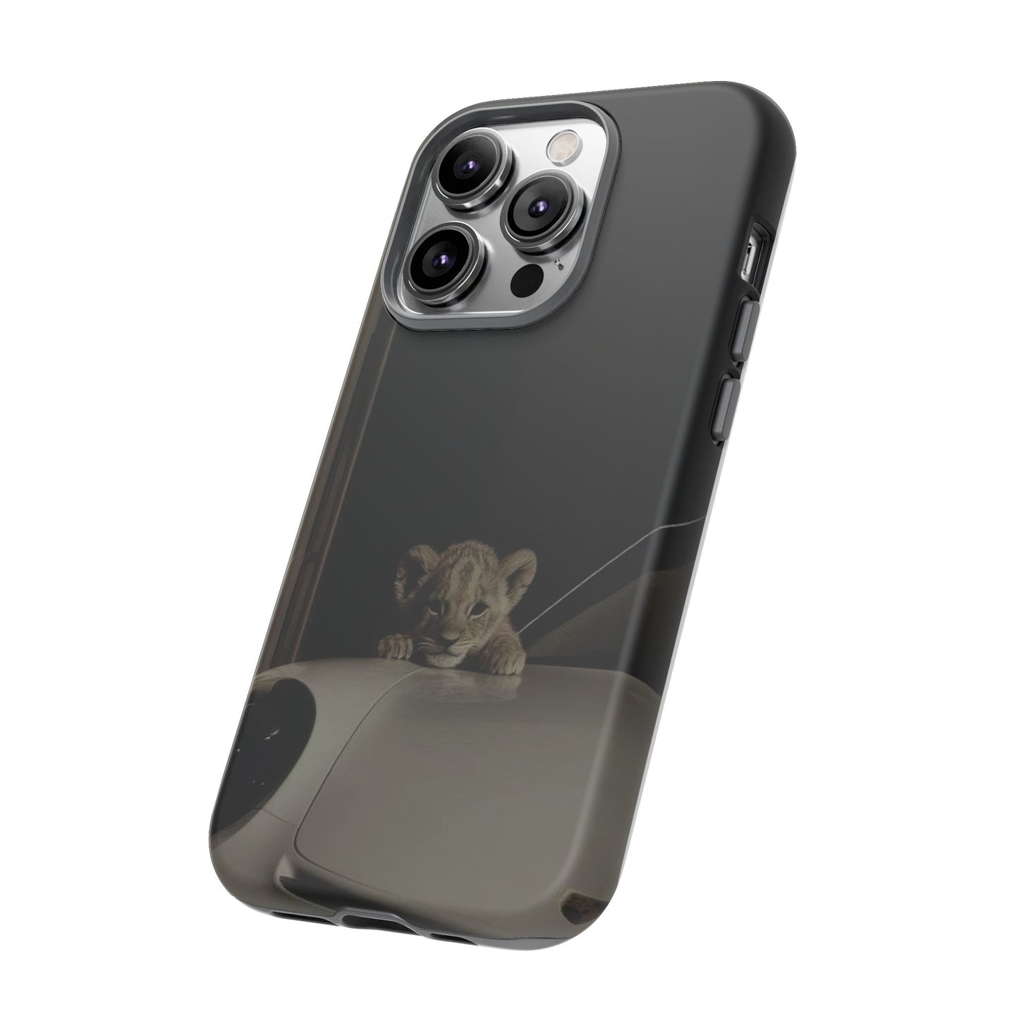Lion Cub Phone Case — Tough Protective iPhone Cover