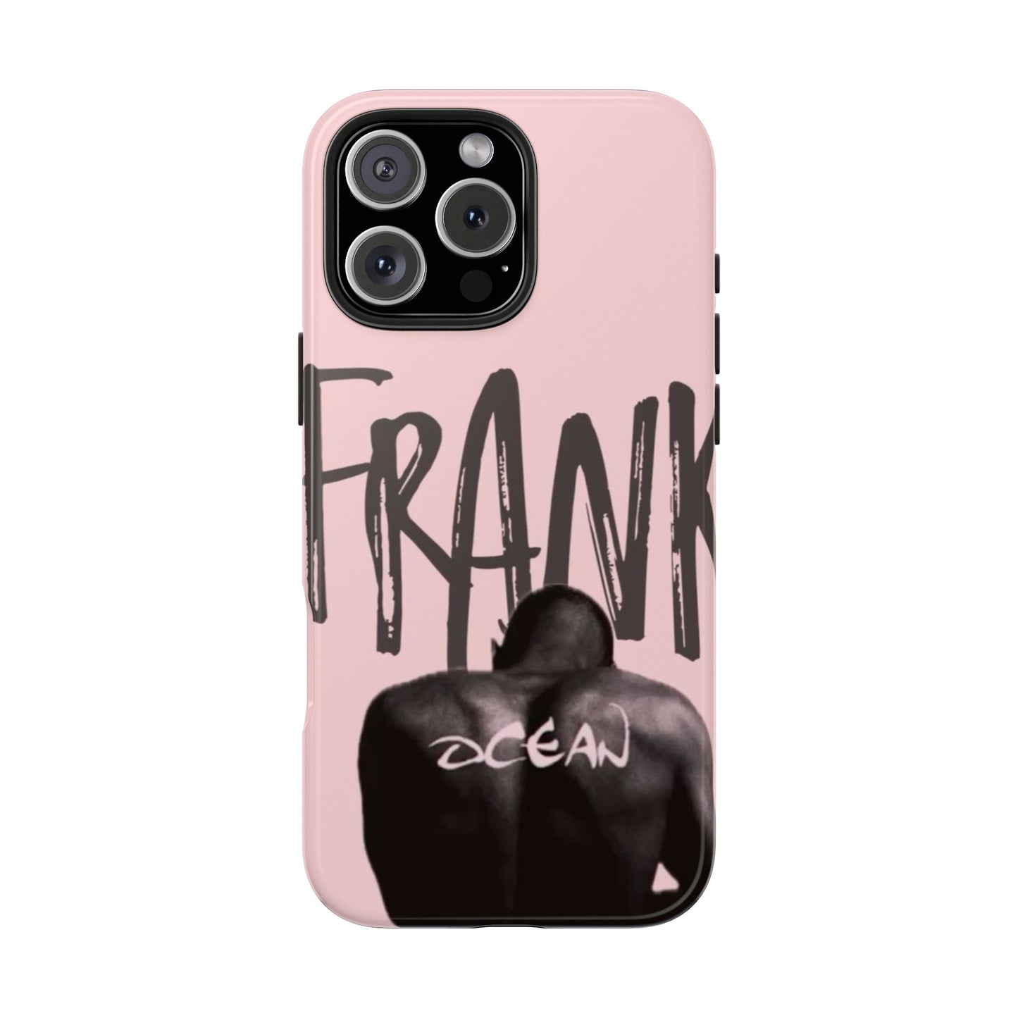 Frank Ocean Tough Phone Case — Pink Back Silhouette Design