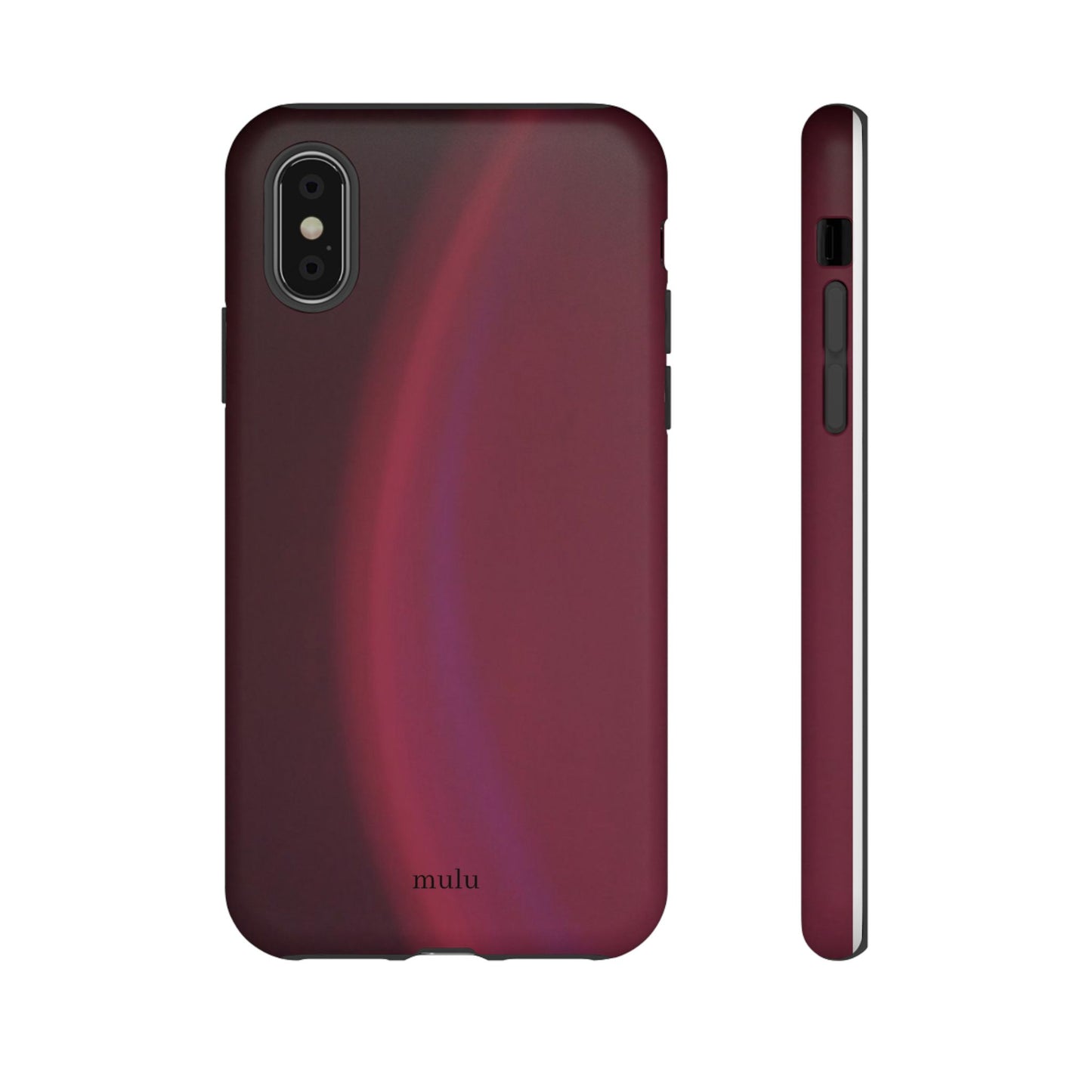 Maroon Gradient Phone Case - Tough Protective iPhone Cover