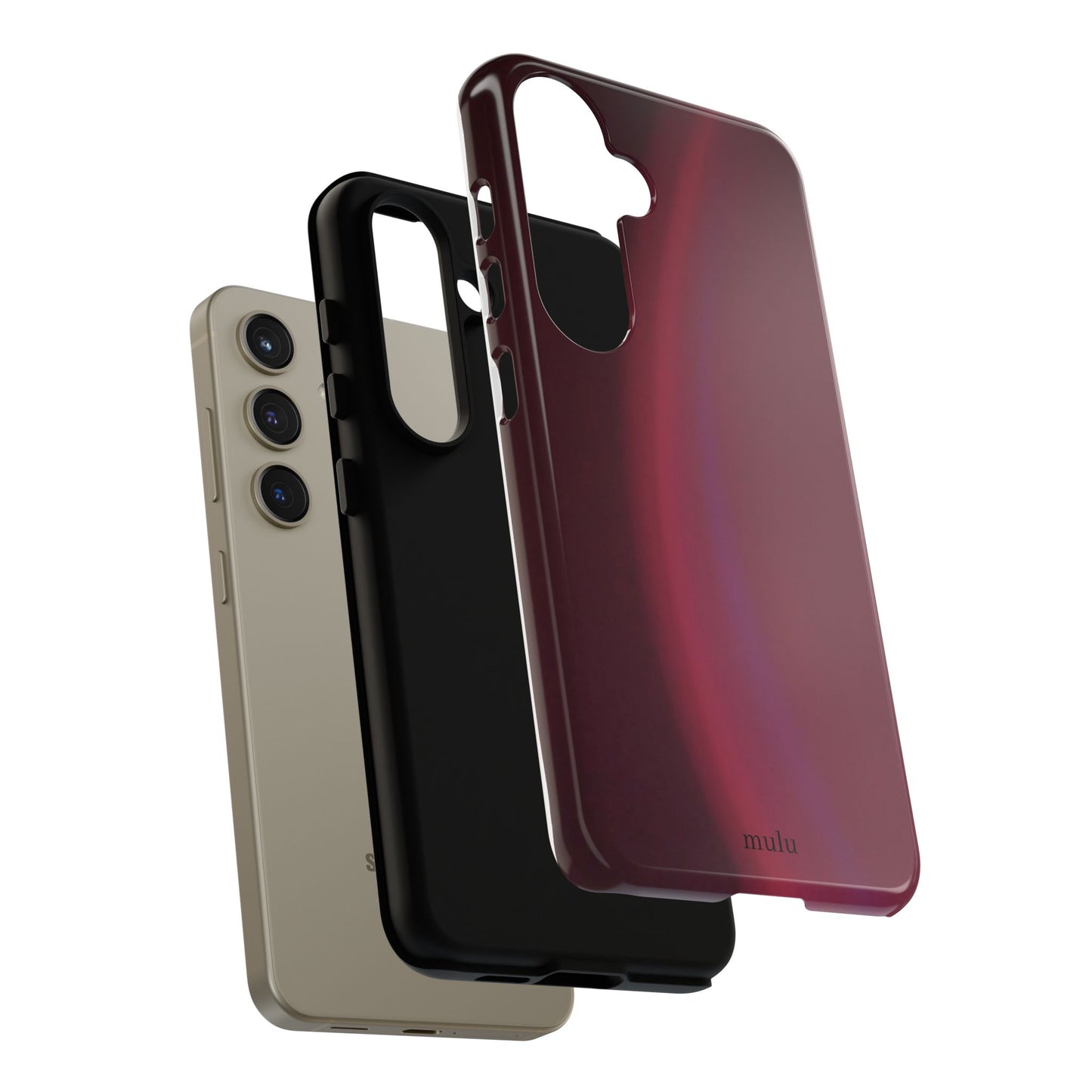Maroon Gradient Phone Case - Tough Protective iPhone Cover