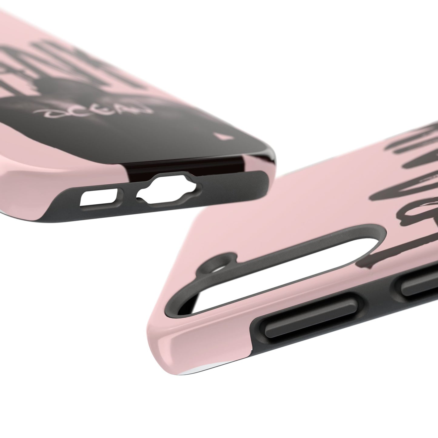 Frank Ocean Tough Phone Case — Pink Back Silhouette Design